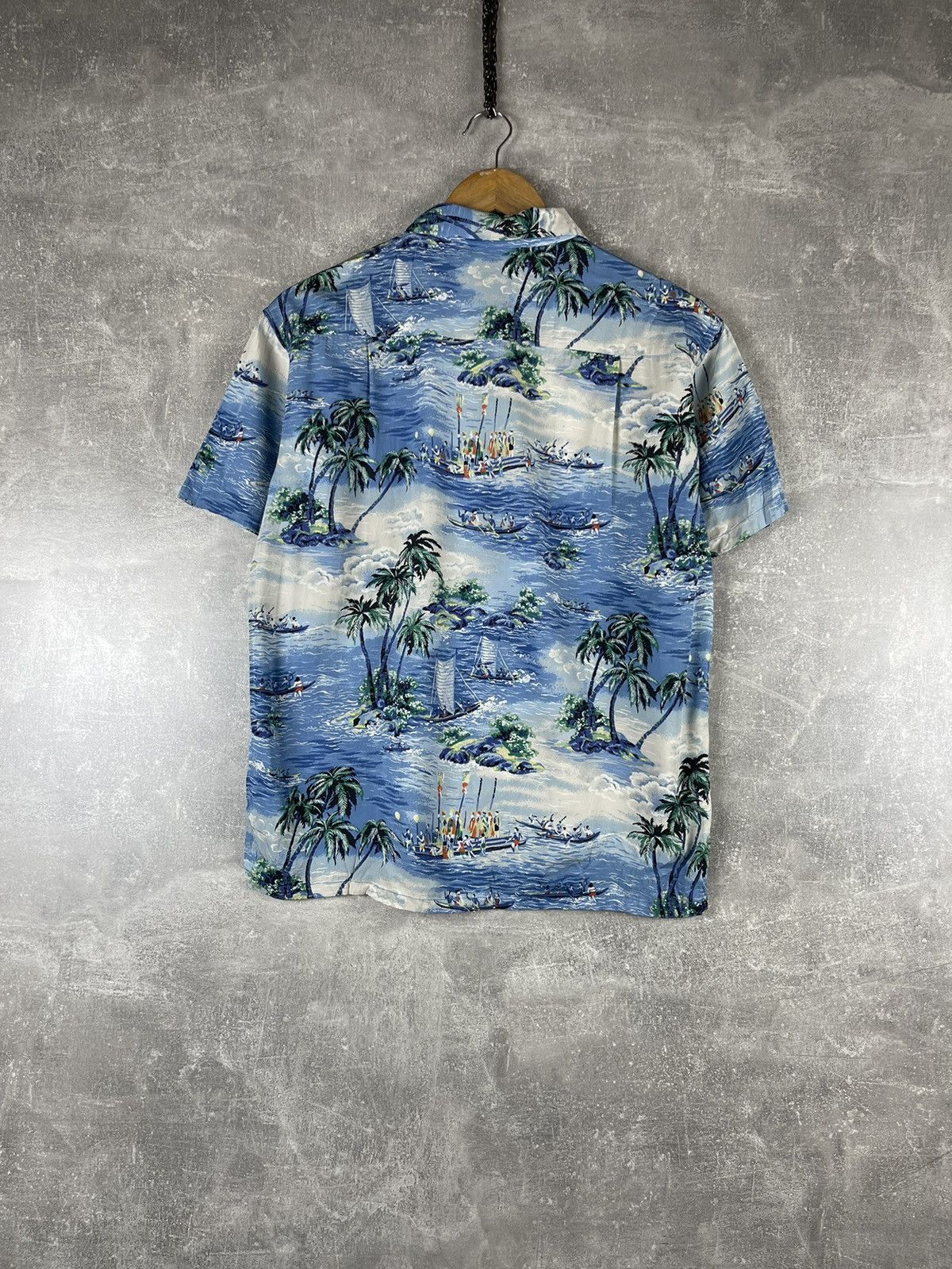 Japanese Brand × The Flat Head × Vintage The Flat Head Aloha Size L 100% Silk Vintage Hawaiian Shirt Size US L / EU 52-54 / 3 - 6 Thumbnail