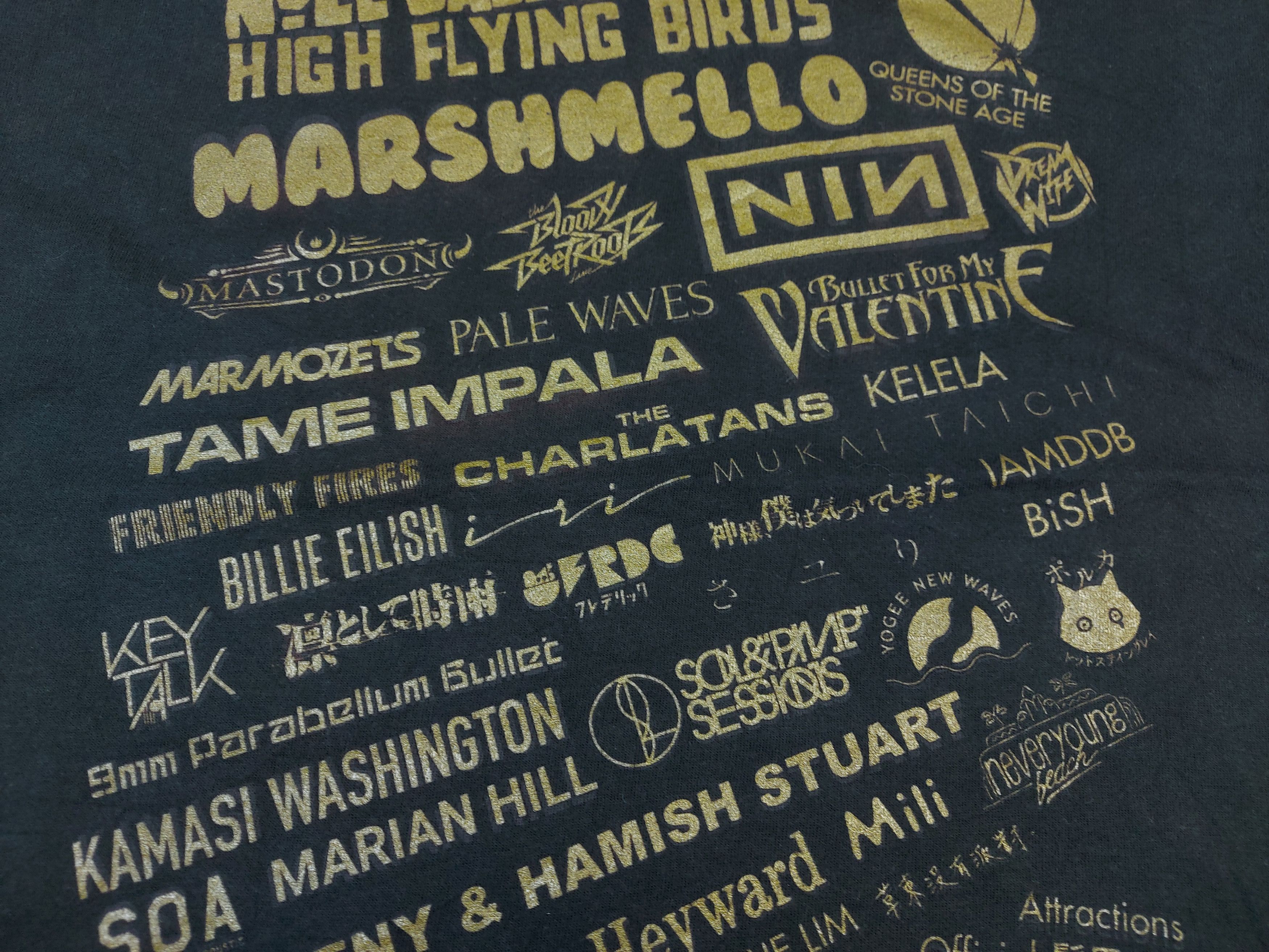 Band Tees × Japanese Brand Summer Sonic Music Festival 2018 Japan Double-Sided TEE Size US L / EU 52-54 / 3 - 9 Thumbnail