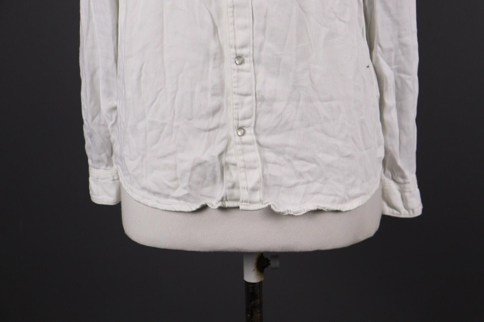 Wilkes Bashford BA&SH White Two Pockets Button Down Blouse Shirt Size M Size M / US 6-8 / IT 42-44 - 4 Thumbnail