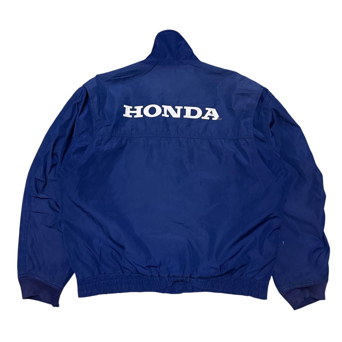 Honda × Vintage Vintage Honda Racing Big Logo Zipper Jacket Size US XL / EU 56 / 4 - 2 Thumbnail