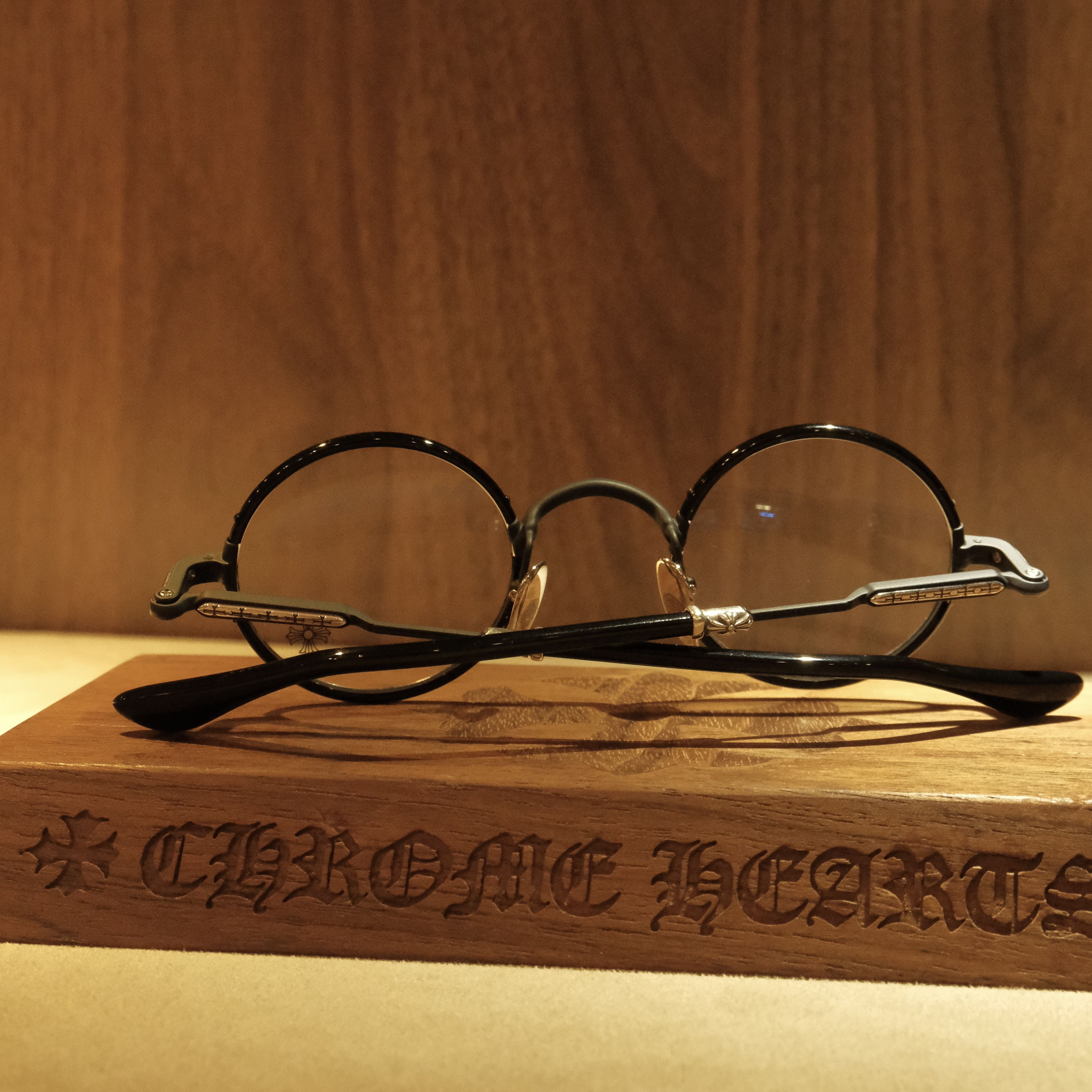 Chrome Hearts CHROME HEARTS EDITH F BLACK/SILVER GLASSES Size ONE SIZE - 4 Thumbnail