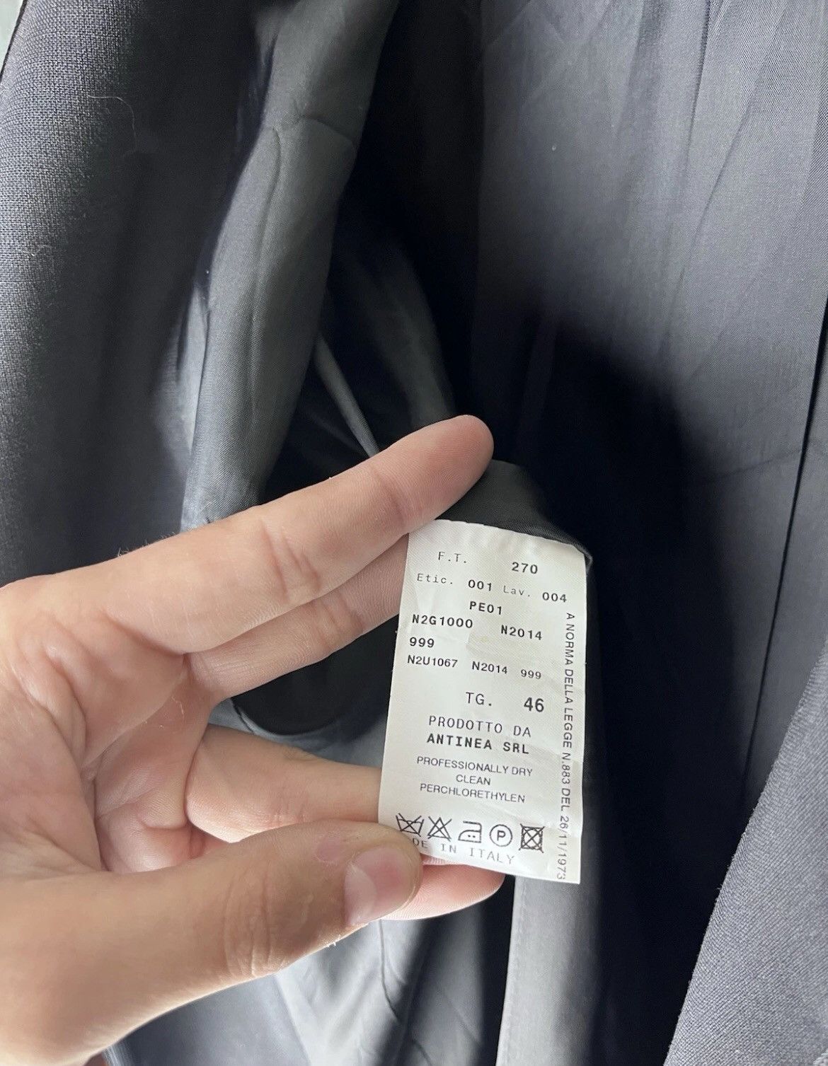 Emporio Armani WOMENS BLAZER EMPORIO ARMANi MADE IN ITALYI Size L / US 10 / IT 46 - 6 Thumbnail