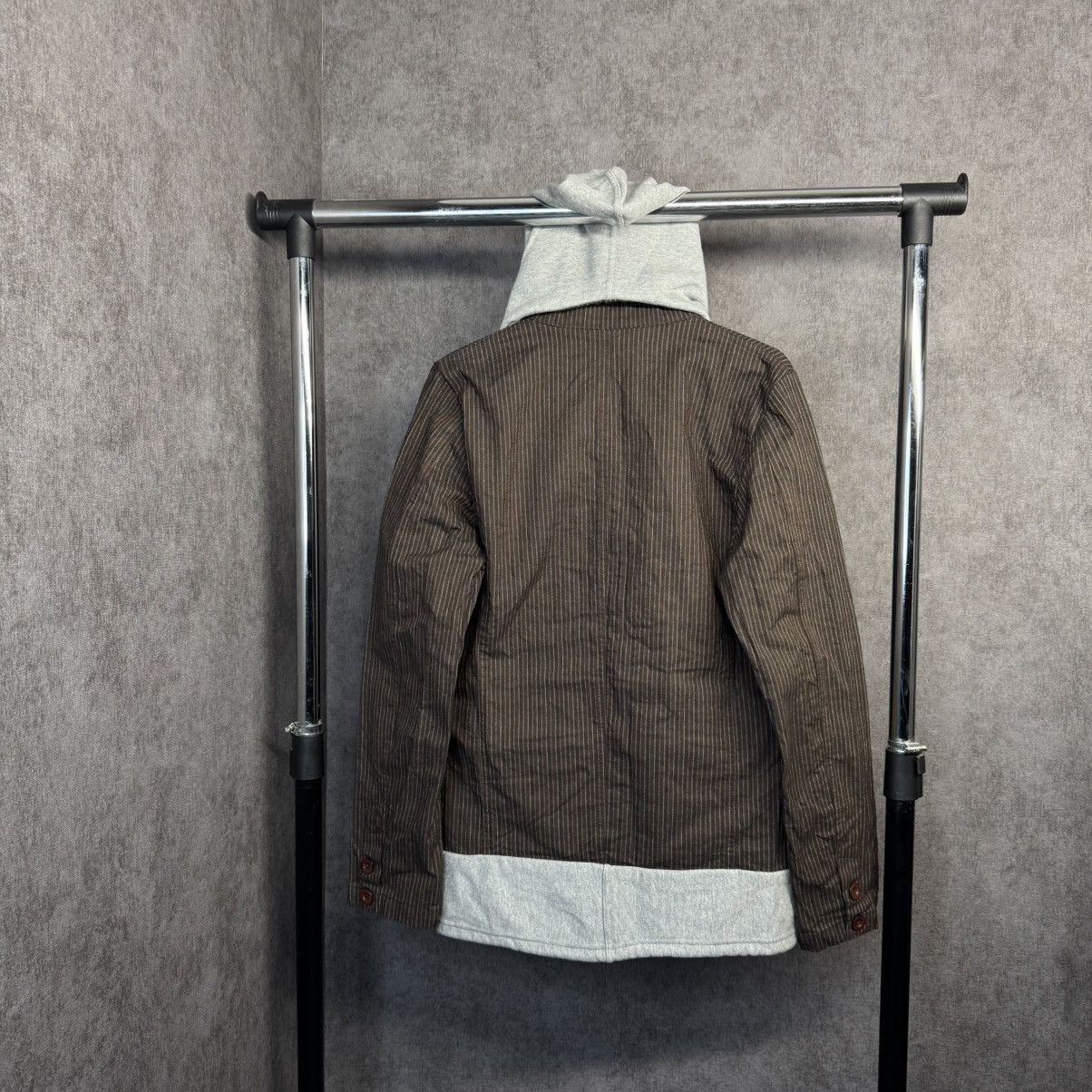 Japanese Brand Archival Hooded Jacket Waraku Vintage Rare Size 38S - 2 Thumbnail