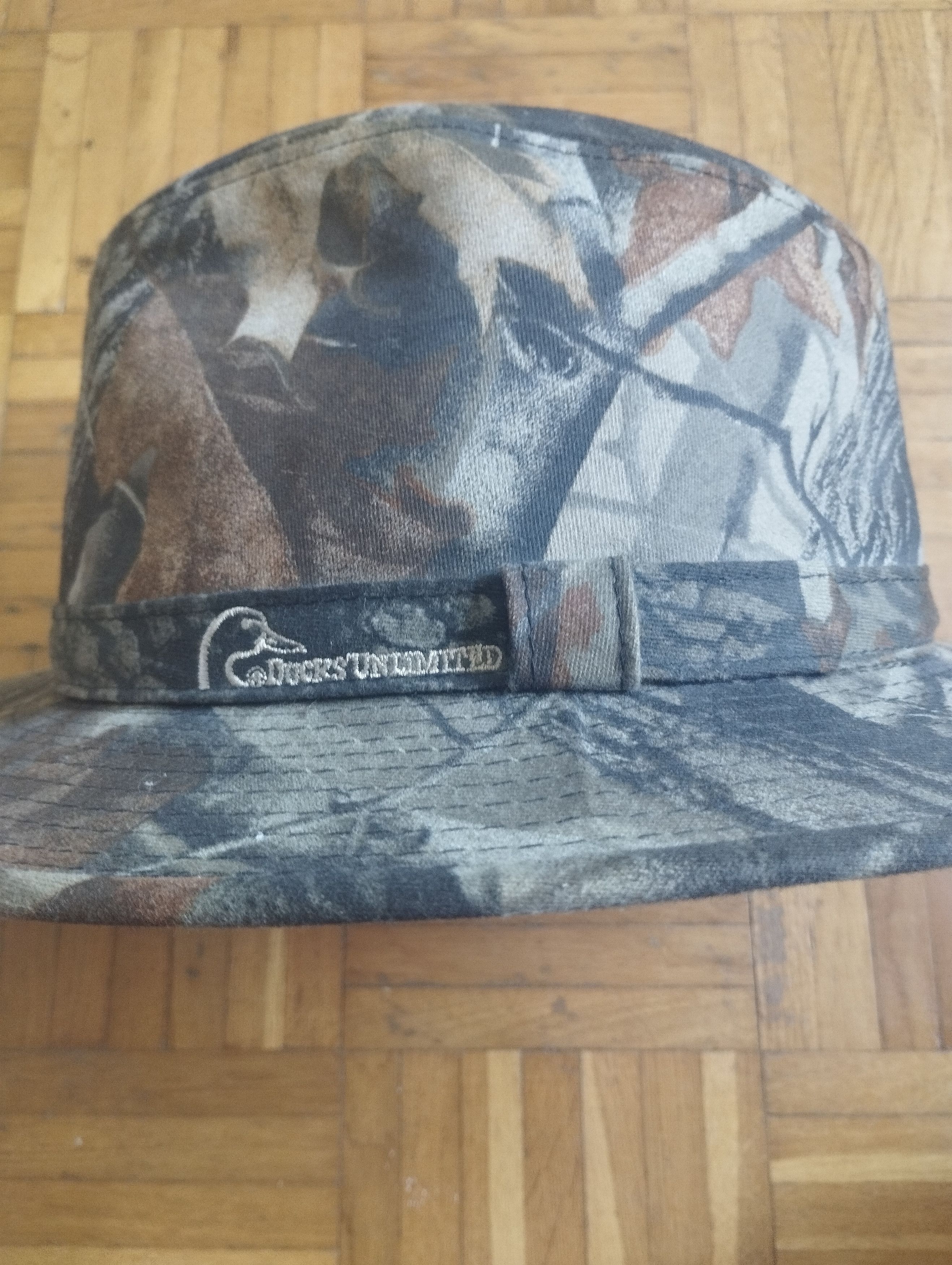 Save The Duck Rare Ducks Unlimited camo bucket hat forest camouflage Size ONE SIZE - 5 Thumbnail