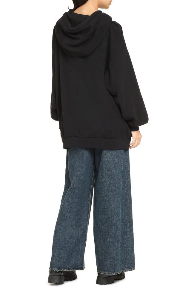 Gucci oc11z0126 Cotton Jersey Hooded Sweatshirt In Black Size XL / US 12-14 / IT 48-50 - 4 Thumbnail