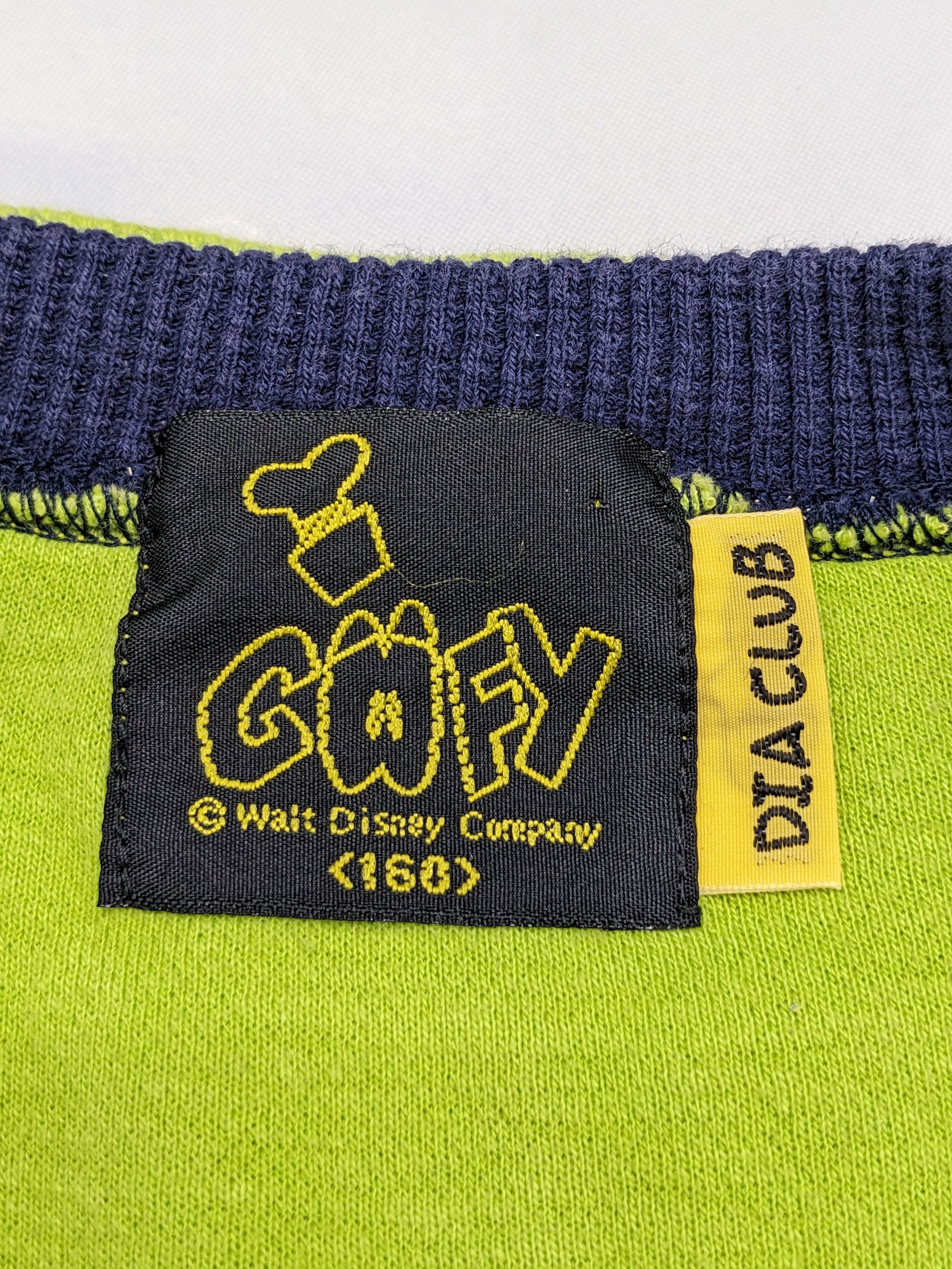 Cartoon Network Vintage Disney Goofy Falling Graphic Raglan Sweatshirt Size US M / EU 48-50 / 2 - 9 Thumbnail