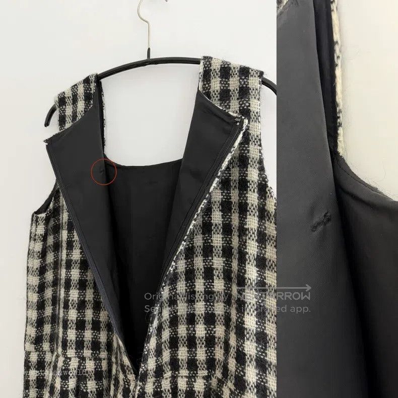 Comme des Garcons Comme Des Garcons size F Mohair Ruffled Vest Dress Size XS / US 0-2 / IT 36-38 - 9 Thumbnail