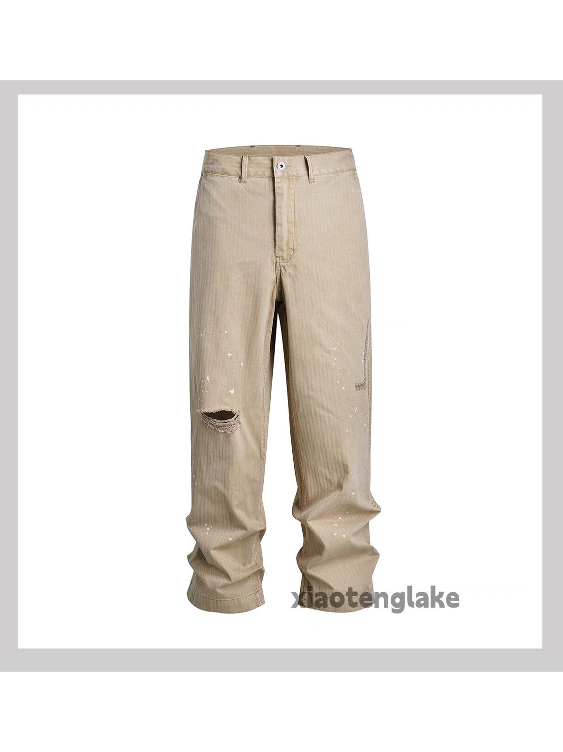 Designer × Japanese Brand × Vintage Unisex utility washed faded loose work cargo pants Size US 34 / EU 50 - 6 Thumbnail