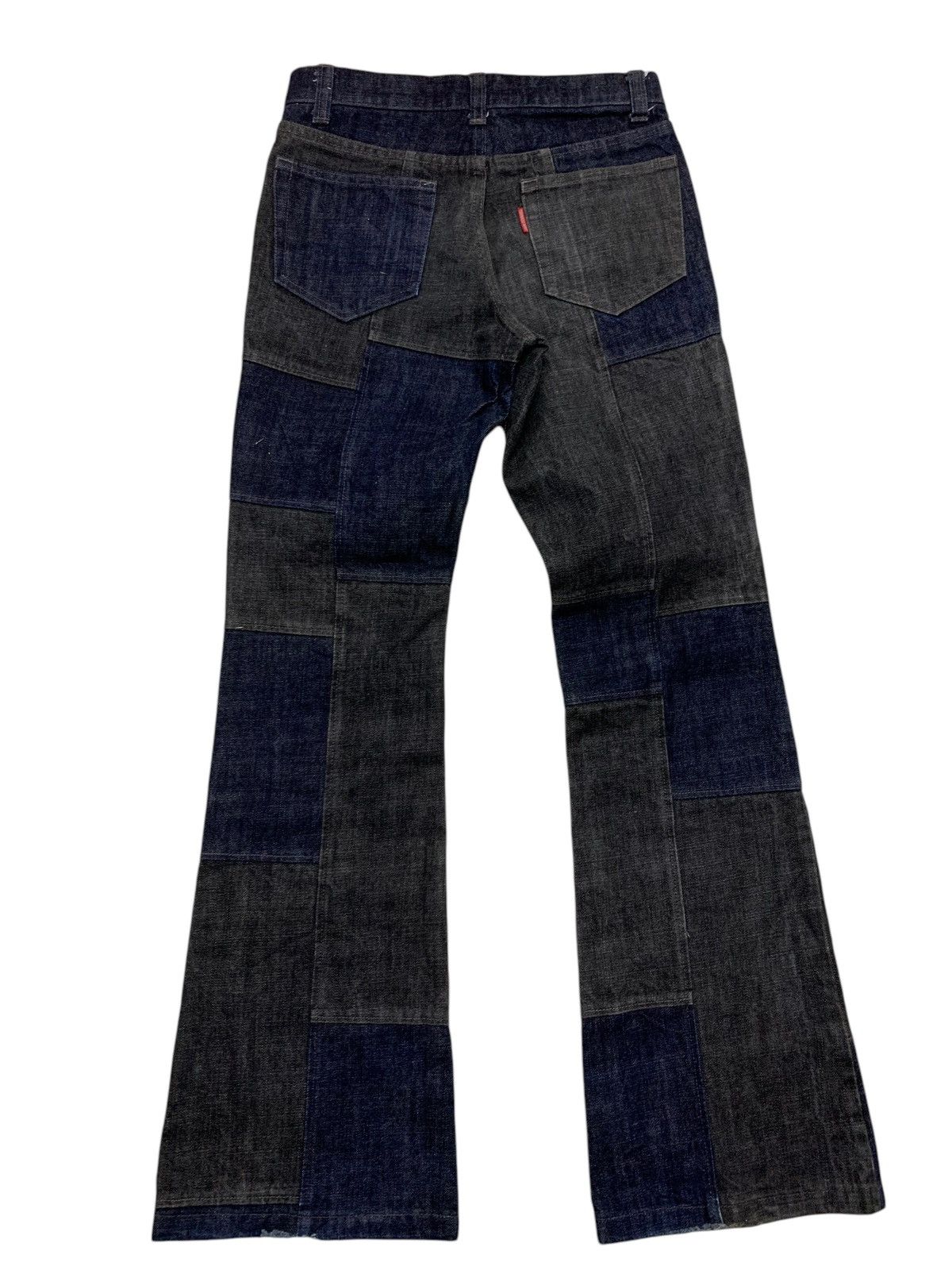 Tornado Mart Tornado mart patchwork jeans Size 29" - 6 Thumbnail
