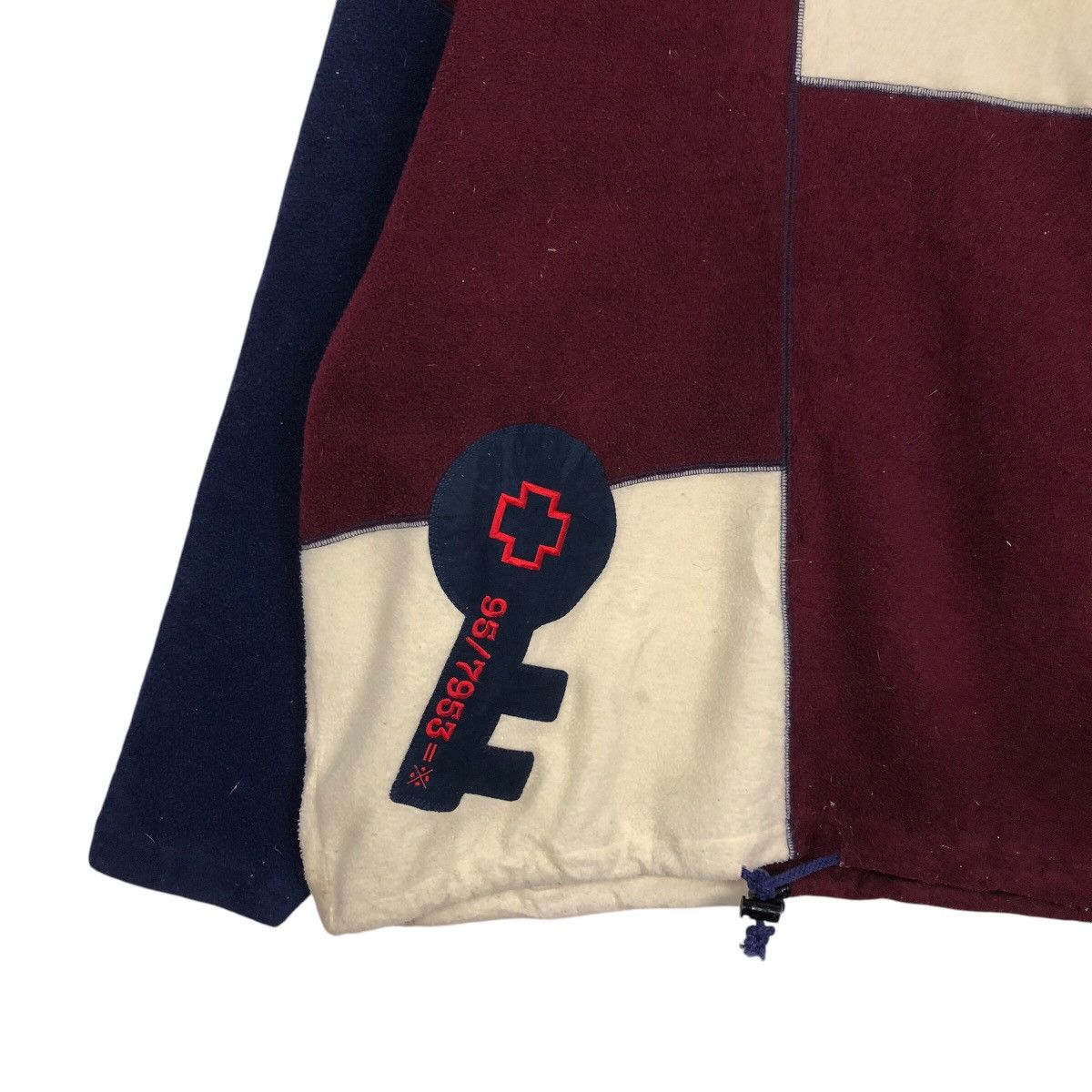 Descente × Japanese Brand × Vintage 📌Vintage Half Zipper Anorak Jacket Fleece Descente Polartec Size US M / EU 48-50 / 2 - 5 Thumbnail
