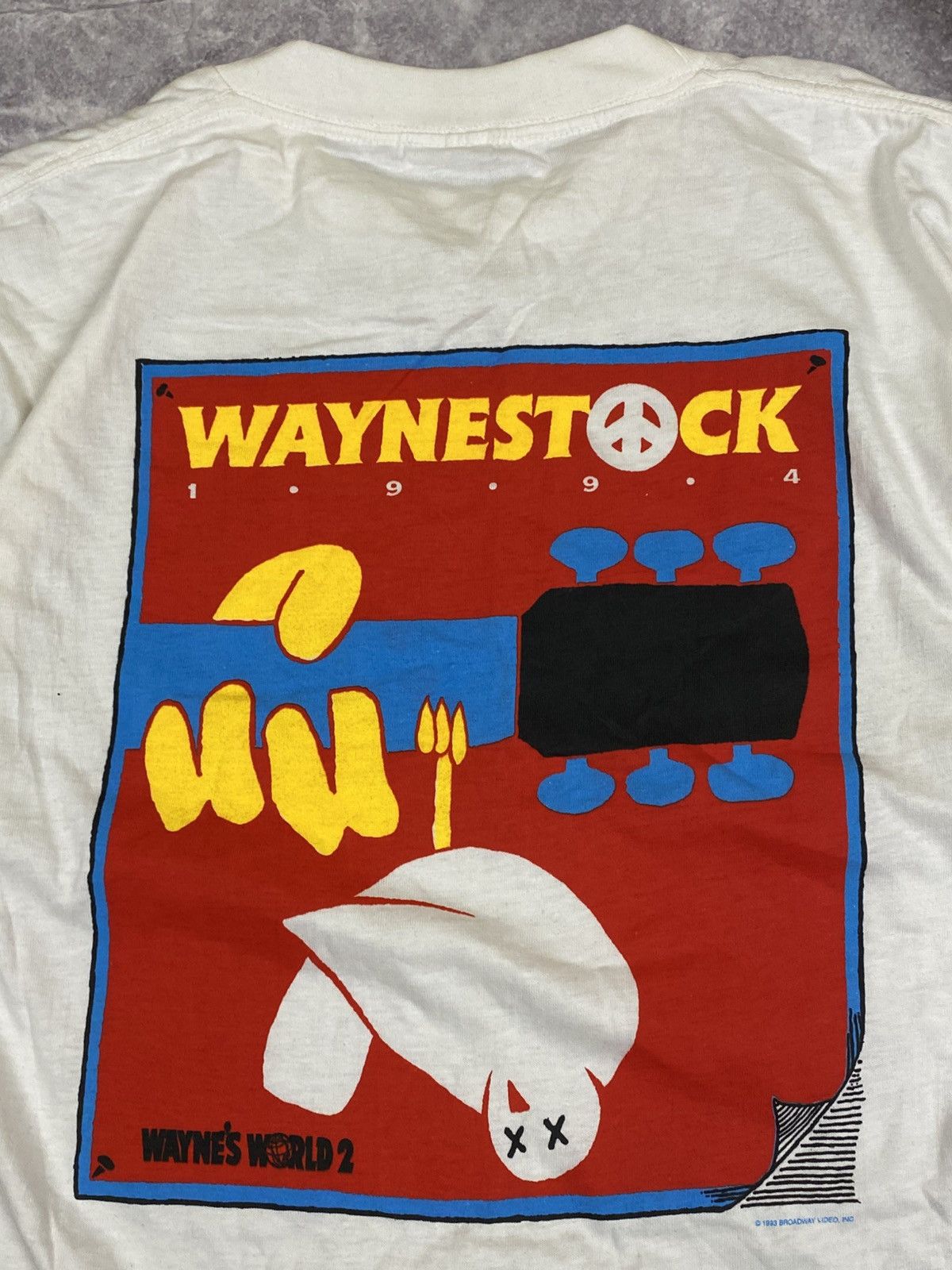 Vintage 🍀Free Shipping☘️ Wayne’s World 2 Waynestock T-shirt 1993 Size US L / EU 52-54 / 3 - 2 Thumbnail