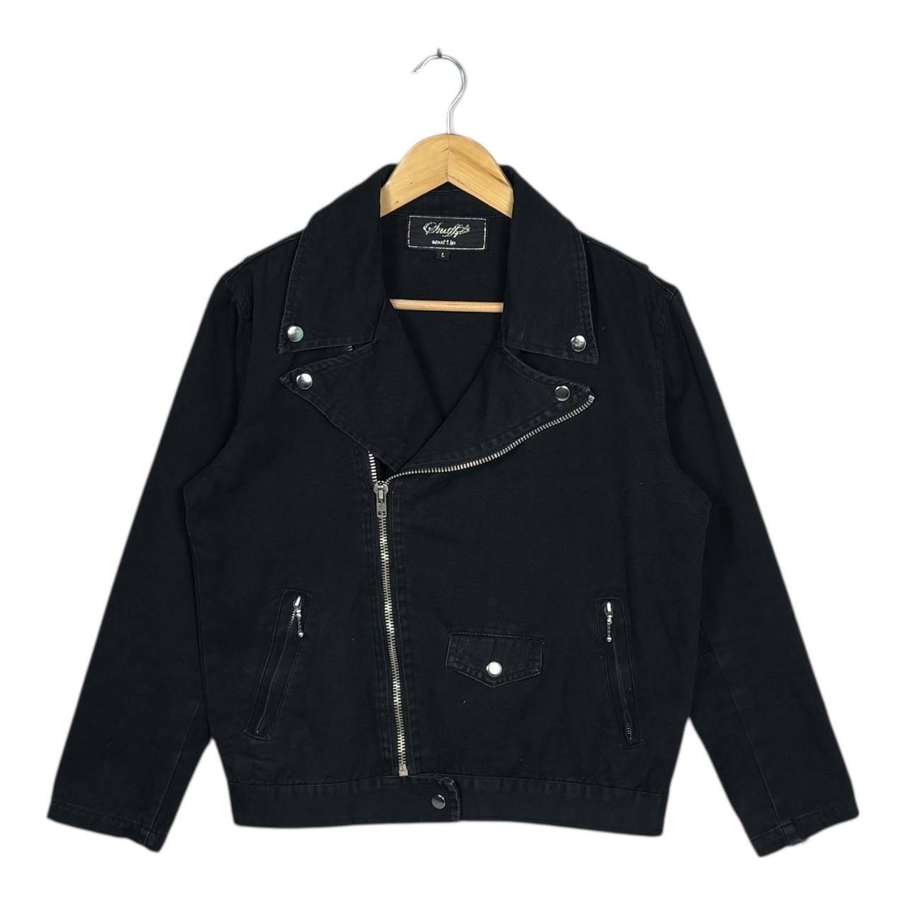 Japanese Brand Snuff.jp Japanese Archive Double Collar Rider Jacket L Size US L / EU 52-54 / 3 - 1 Thumbnail