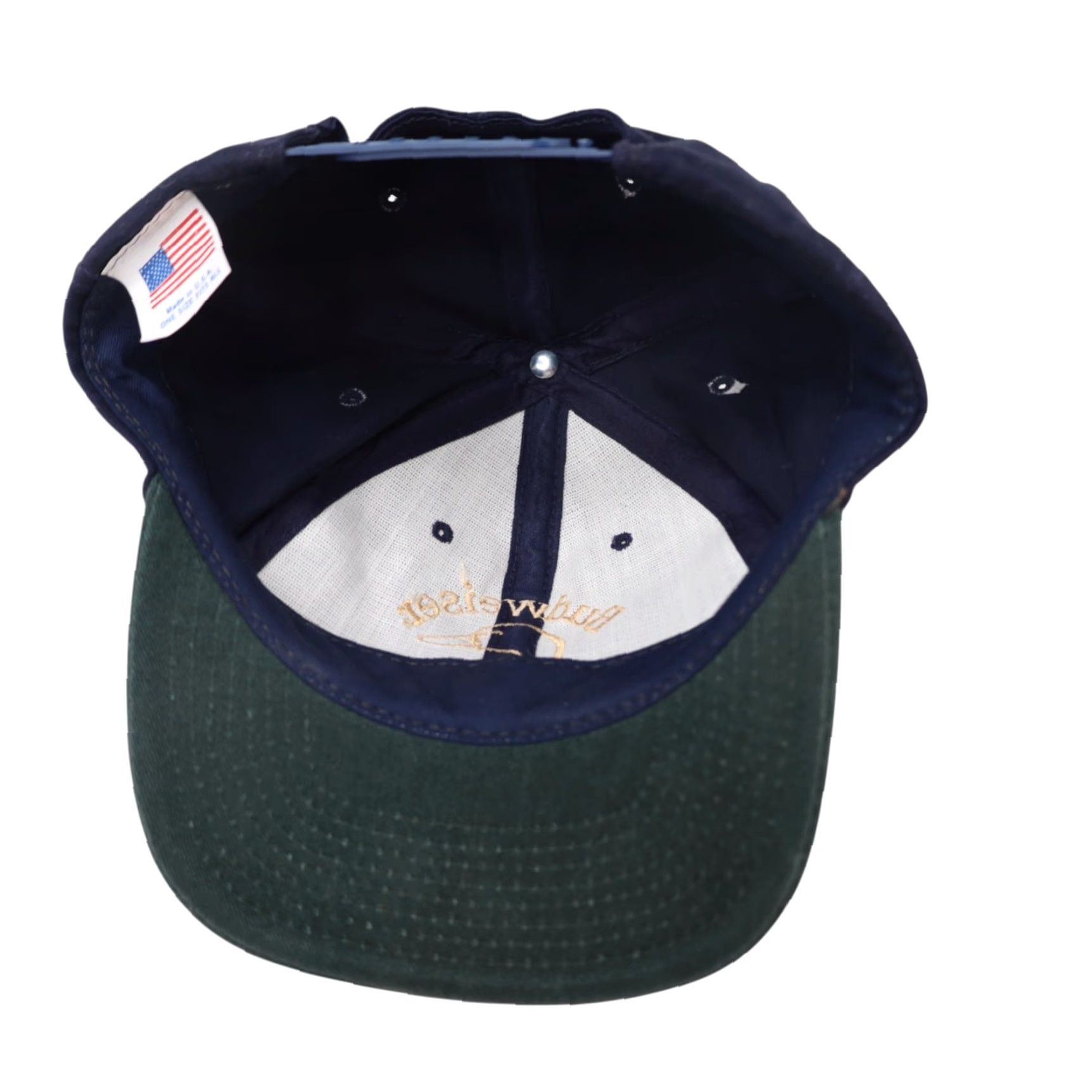 Budweiser VINTAGE Budweiser x Ducks Unlimited Spellout Snapback Hat Size ONE SIZE - 5 Thumbnail