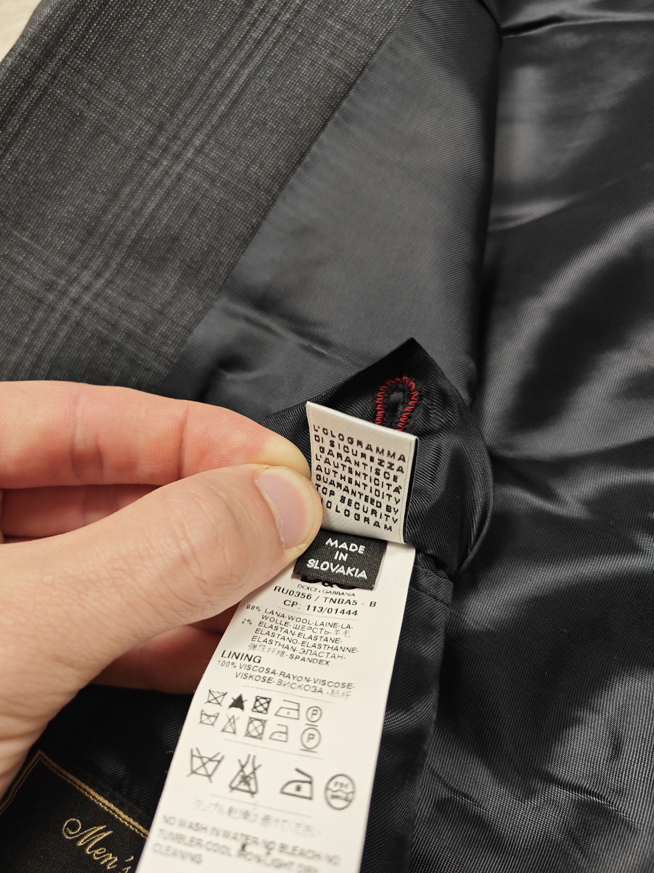 Dolce & Gabbana Dolce Gabbana Luxury Blazer Size 42L - 9 Thumbnail