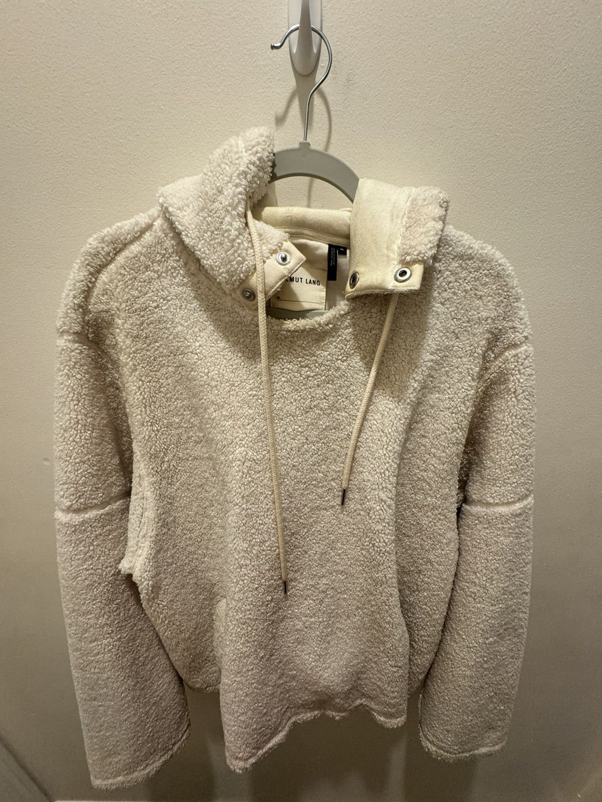 Helmut Lang Helmut Lang Fleece Parka Pullover Size US XL / EU 56 / 4 - 2 Thumbnail