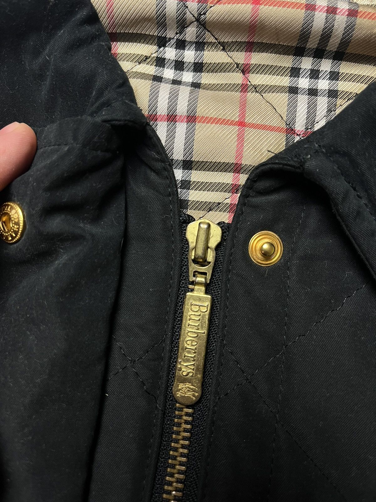 Burberry Vintage Burberrys luxury Quilted Lined Jacket Size US S / EU 44-46 / 1 - 11 Thumbnail