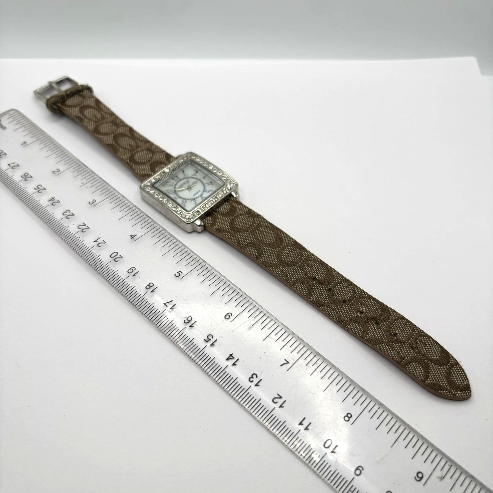 Other Y2K Silver Crystal Watch Size ONE SIZE - 3 Thumbnail