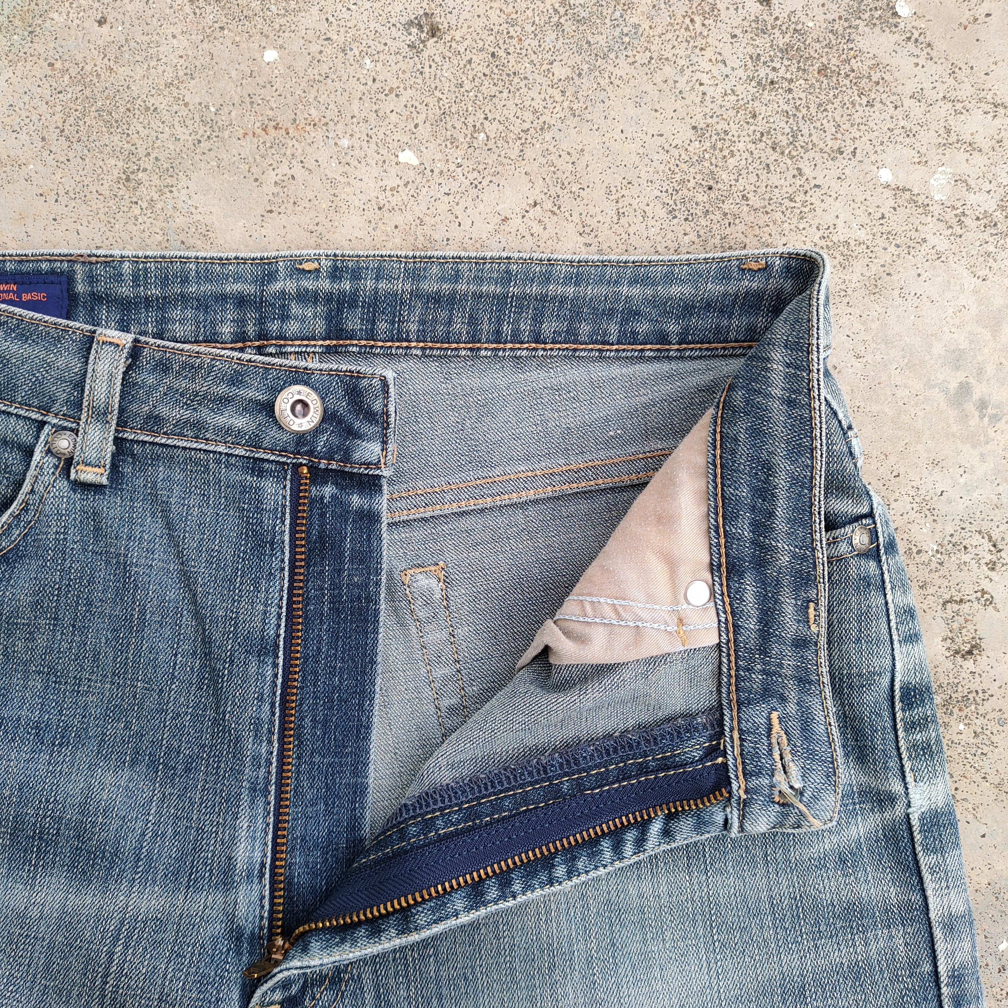 Edwin × Jean × Vintage VINTAGE MISS EDWIN WOMEN BOOTCUT FADED JEANS DENIM PANTS Size US 29 - 9 Thumbnail