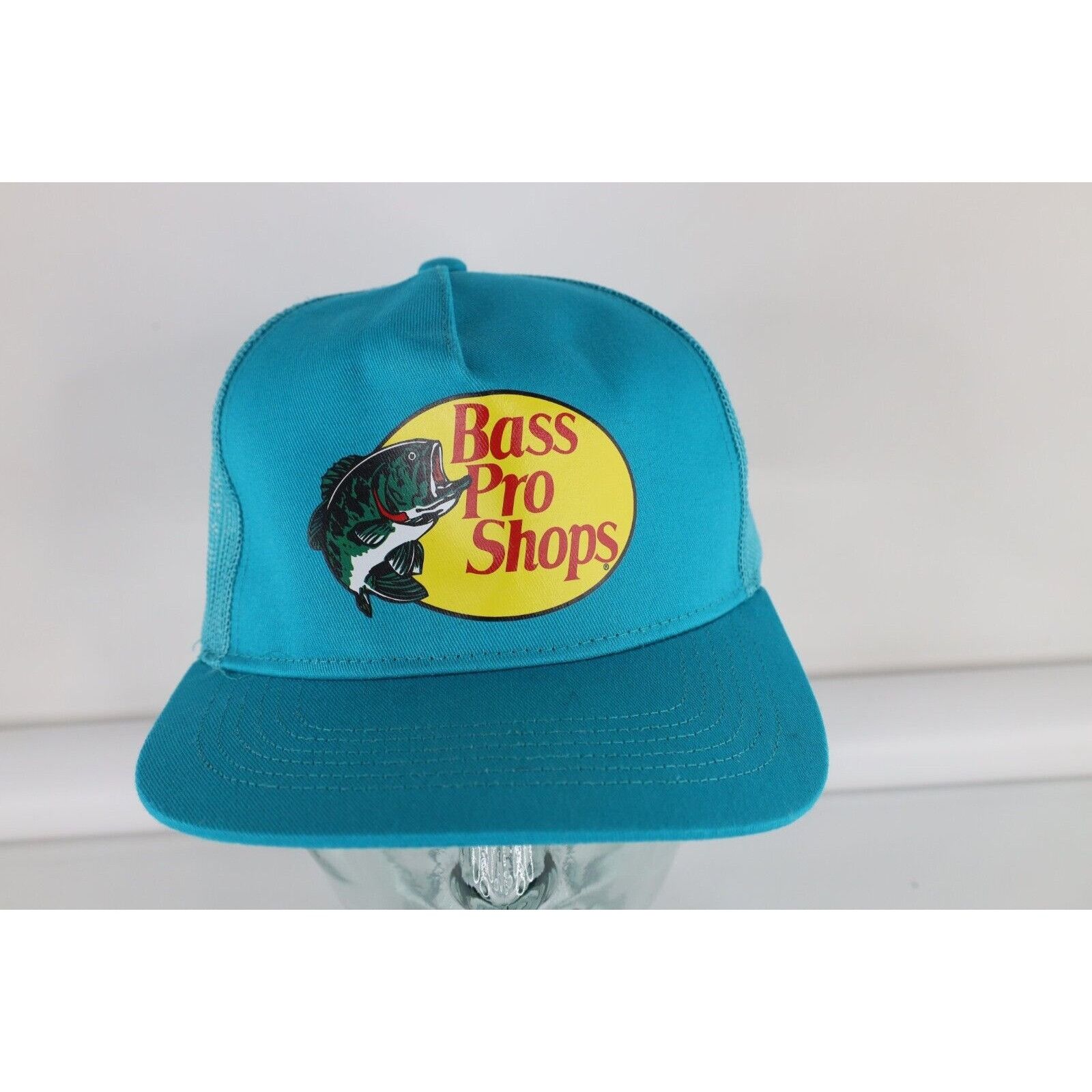 Bass Pro Shops × Vintage Vintage Bass Pro Shops Fishing Trucker Hat Size ONE SIZE - 1 Thumbnail