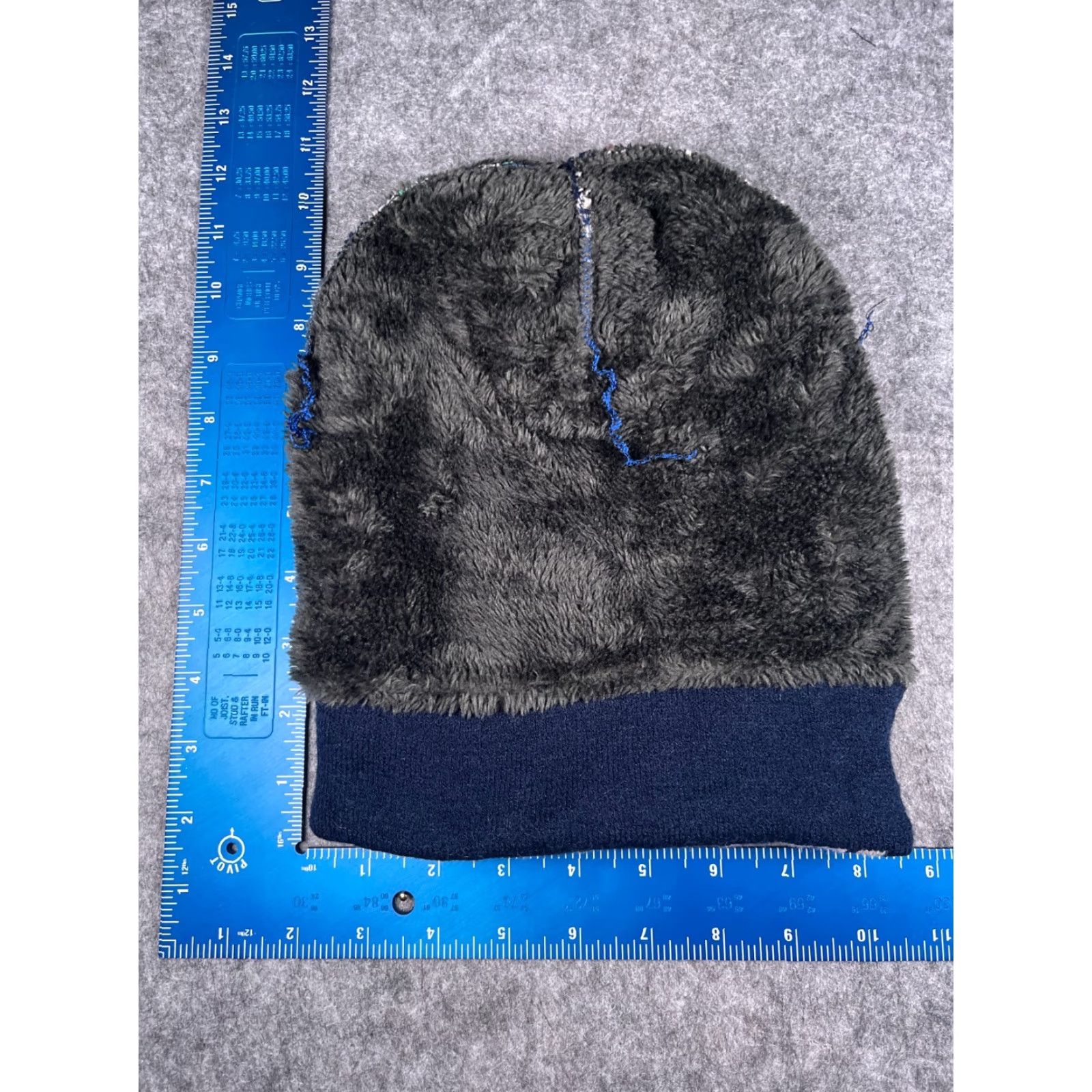 Vintage Unbranded Beanie Adult One Size Blue Red USA Flag Knit Lined Acrylic Hat Mens Size US M / EU 48-50 / 2 - 6 Thumbnail