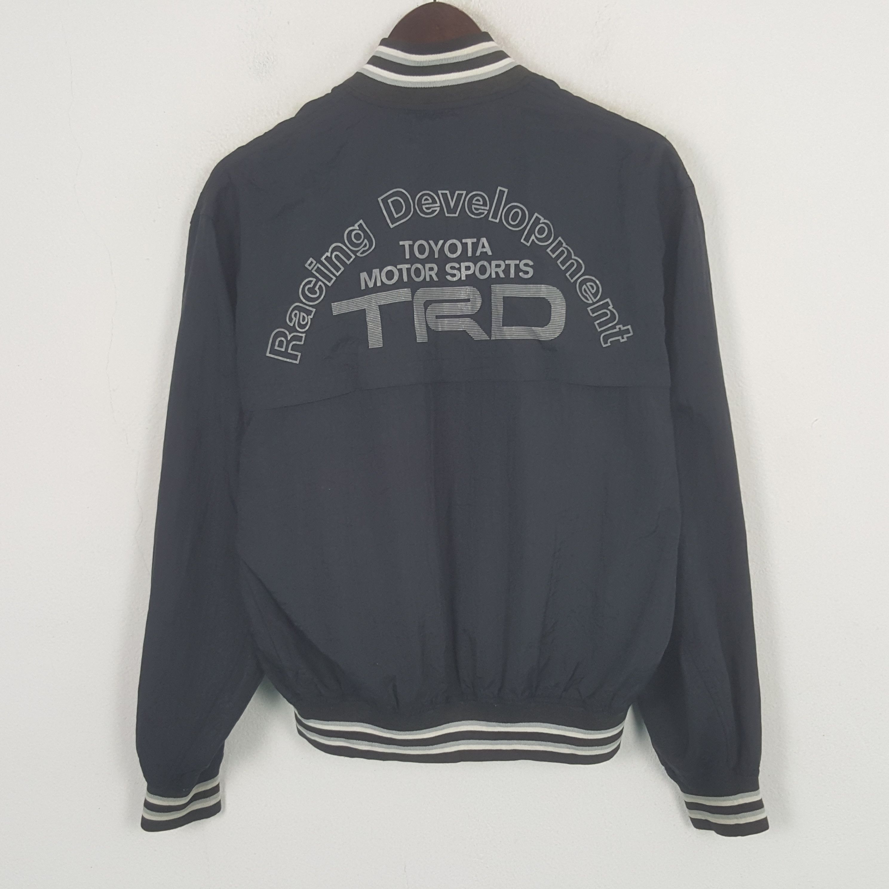Japanese Brand Vintage TRD Racing Development Windbreaker Bomber Jacket Size US M / EU 48-50 / 2 - 1 Thumbnail
