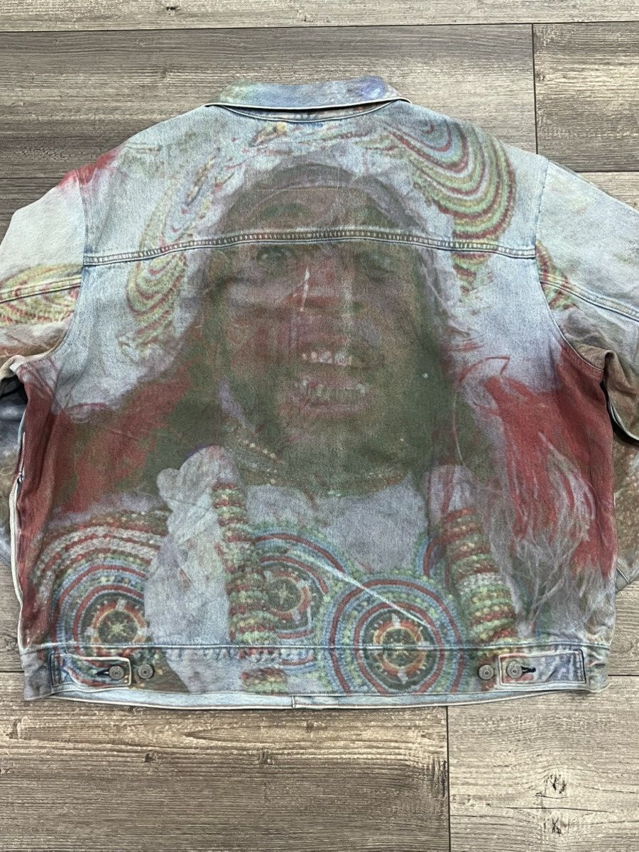 DENIM TEARS × Levi's DENIM TEARS x Levi’s Big Chief Demond Type-1 Jean Jacket XL Size US XL / EU 56 / 4 - 2 Thumbnail