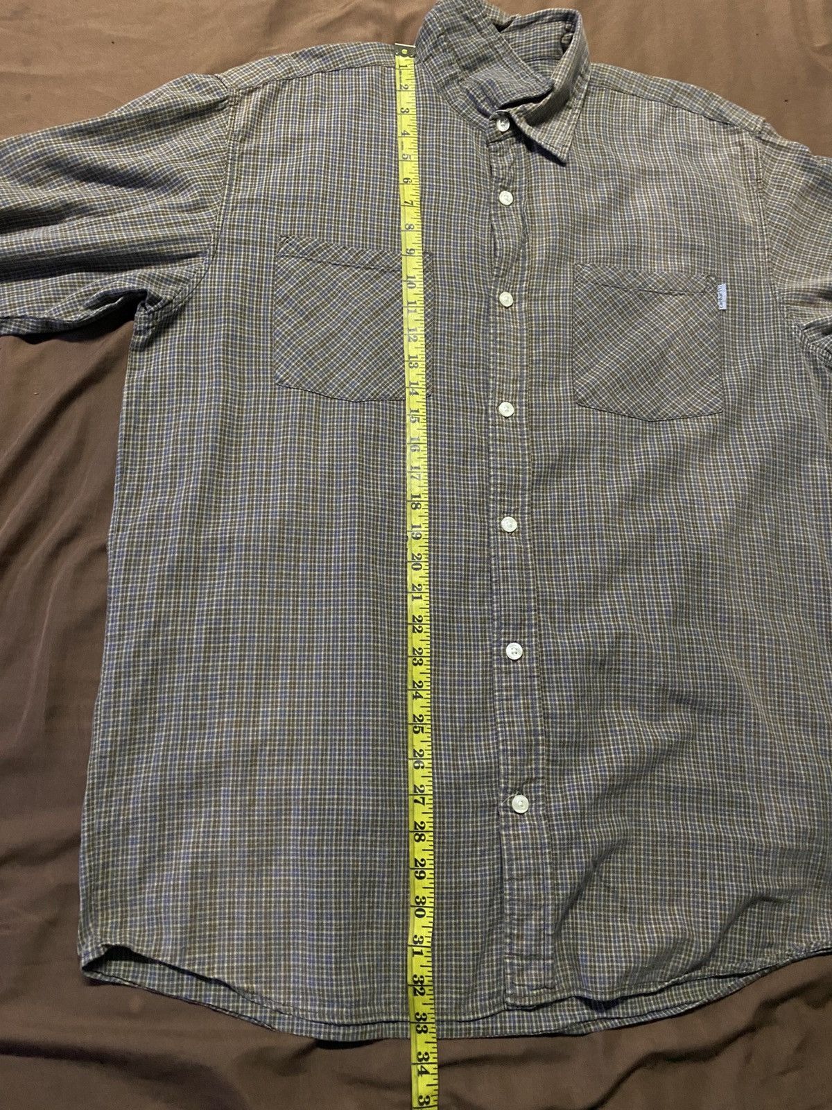Carhartt Carhartt Fall 2011 Gingham Oversized Shirt Size US L / EU 52-54 / 3 - 11 Thumbnail