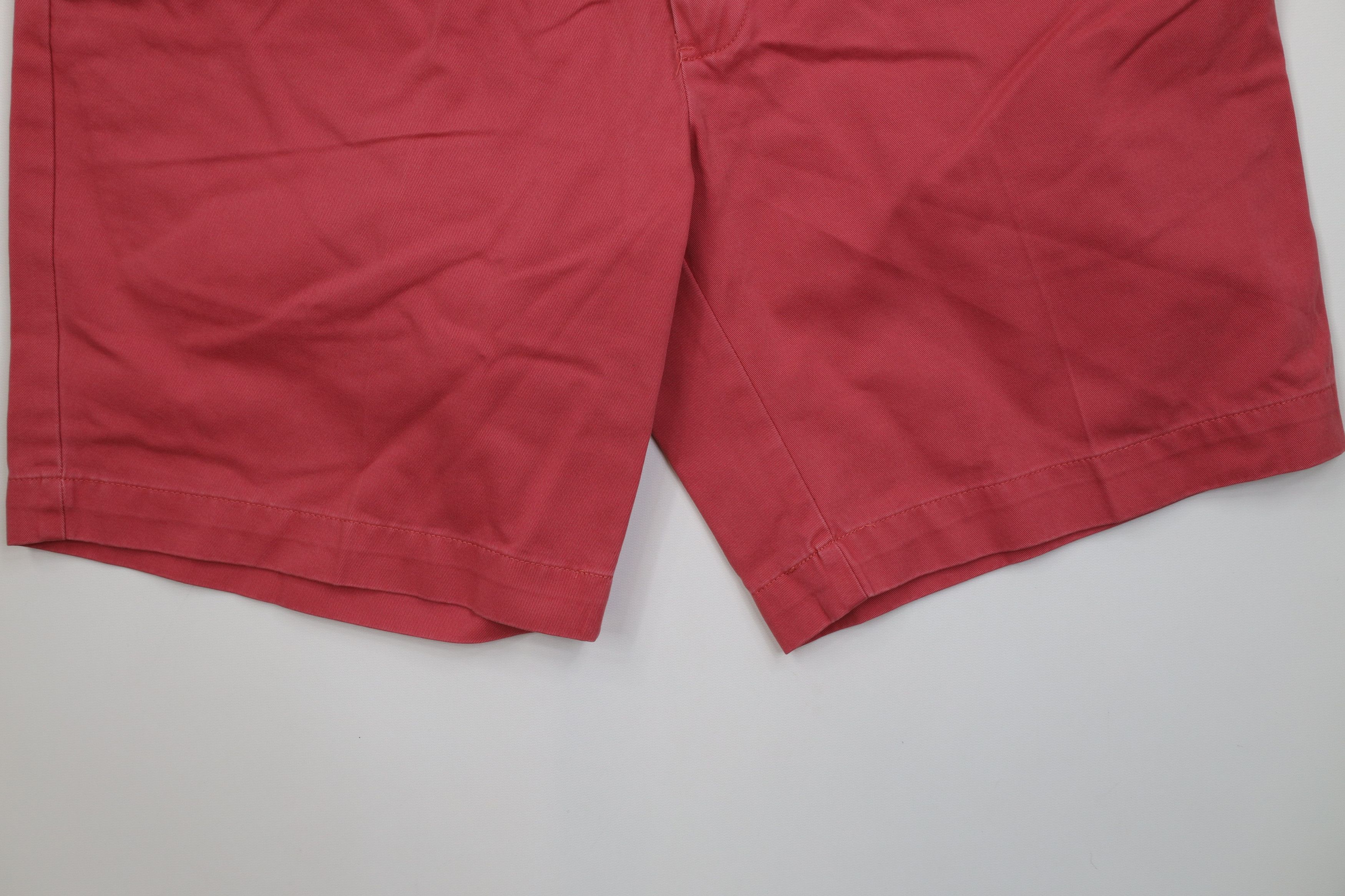 Ralph Lauren Vintage 90s Ralph Lauren Above Knee Chino Shorts Pink Cotton Size US 36 / EU 52 - 4 Thumbnail