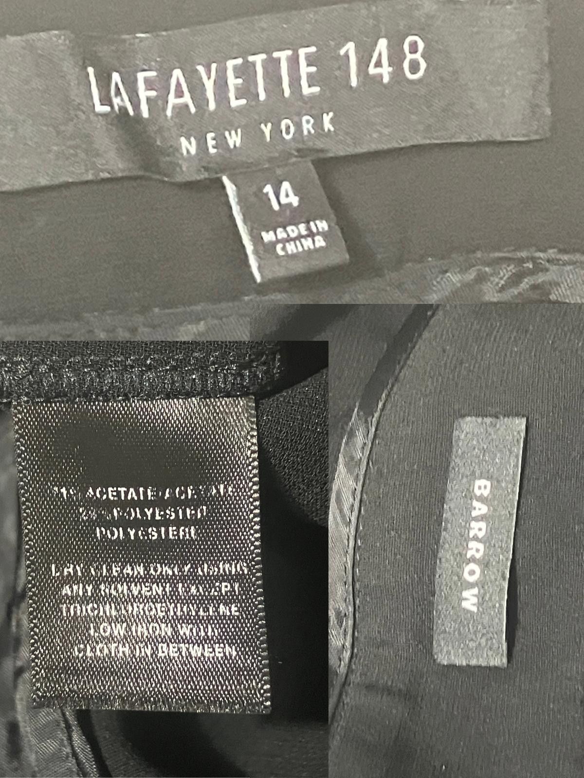 Other Lafayette 148 Black Pants Size 14 Tailored Size US 32 / EU 48 - 8 Thumbnail