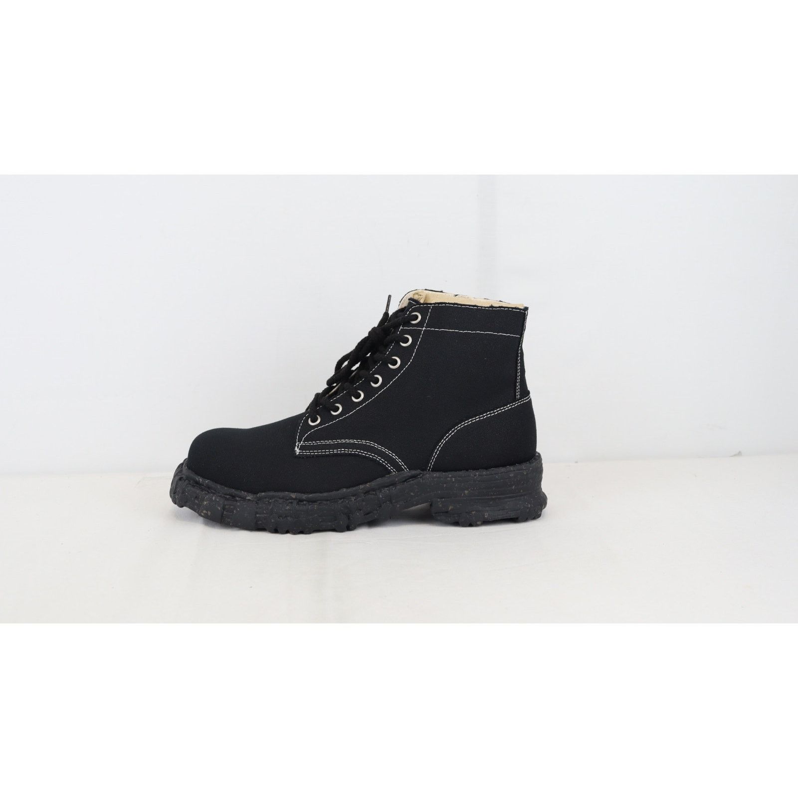 Maison MIHARA YASUHIRO o1rshd1 Vintage Like Sole Canvas Boots in Black Size US 9 / EU 42 - 2 Thumbnail