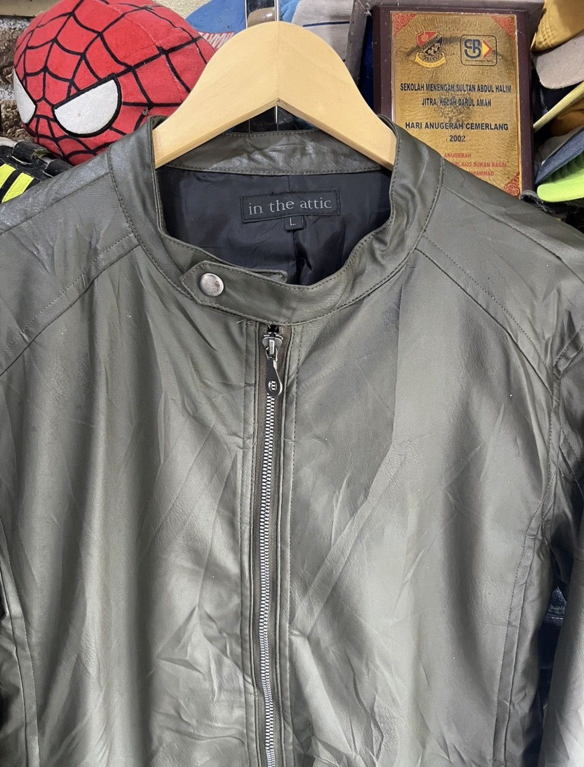 In The Attic 🔥In The Attic Synthetic Leather Jacket Size US S / EU 44-46 / 1 - 5 Thumbnail