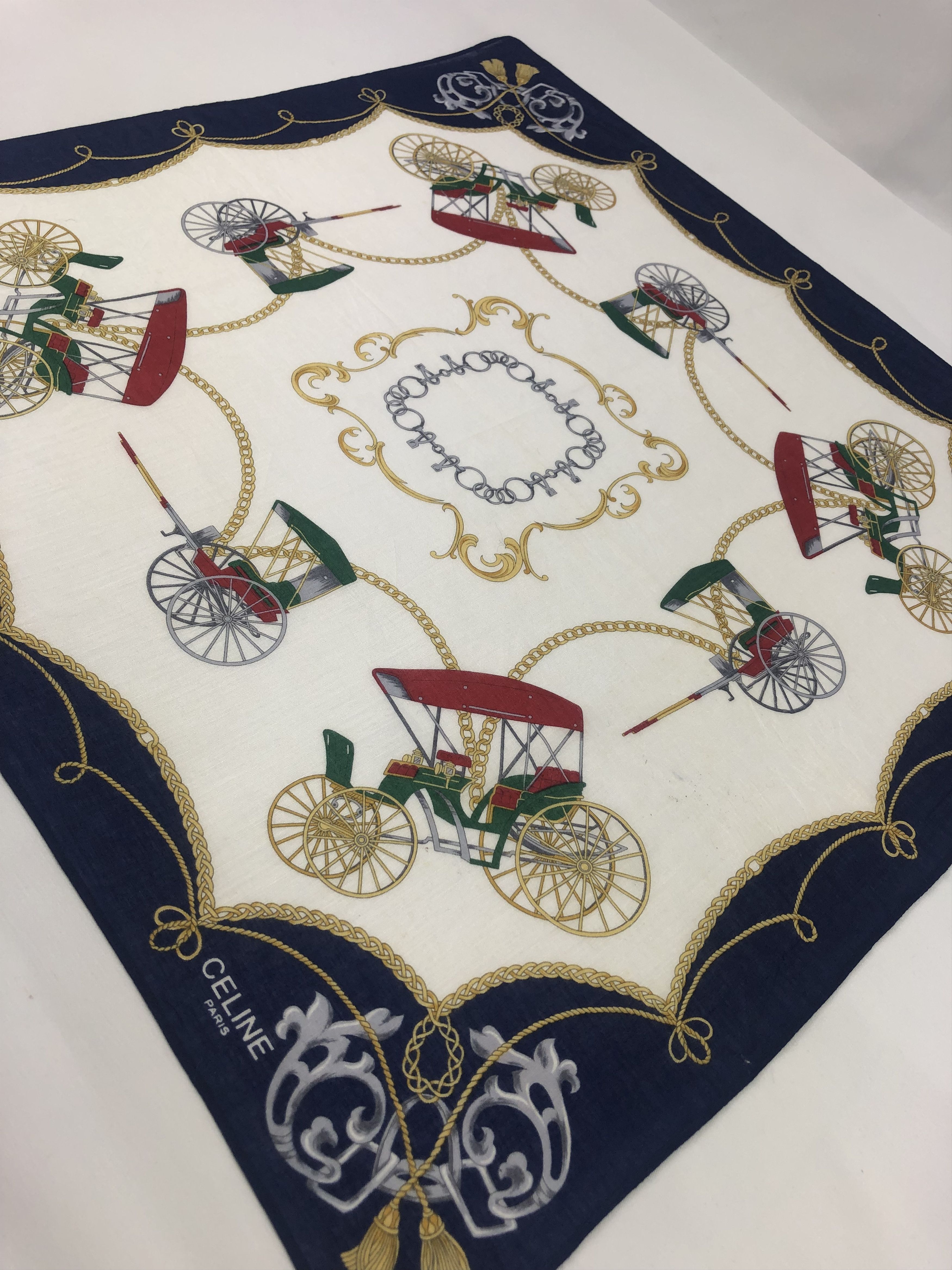 Celine Celine Handkerchief / Bandana / Neckerchief Size ONE SIZE - 4 Thumbnail
