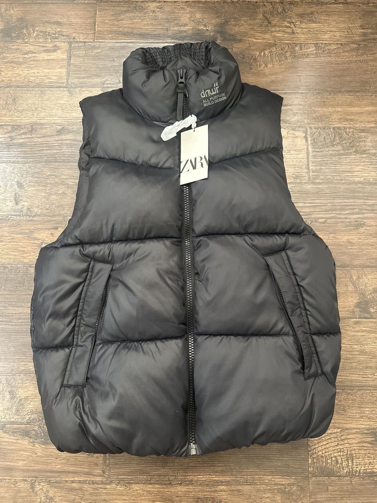 Zara Zara Sleeveless Puffer Jacket Vest Grailed