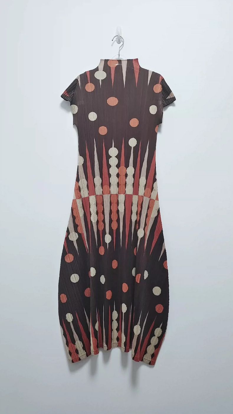 Issey Miyake Issey Miyake PP Vintage Polka Dot Dress - dmc Size US 30 / EU 46 - 1 Thumbnail