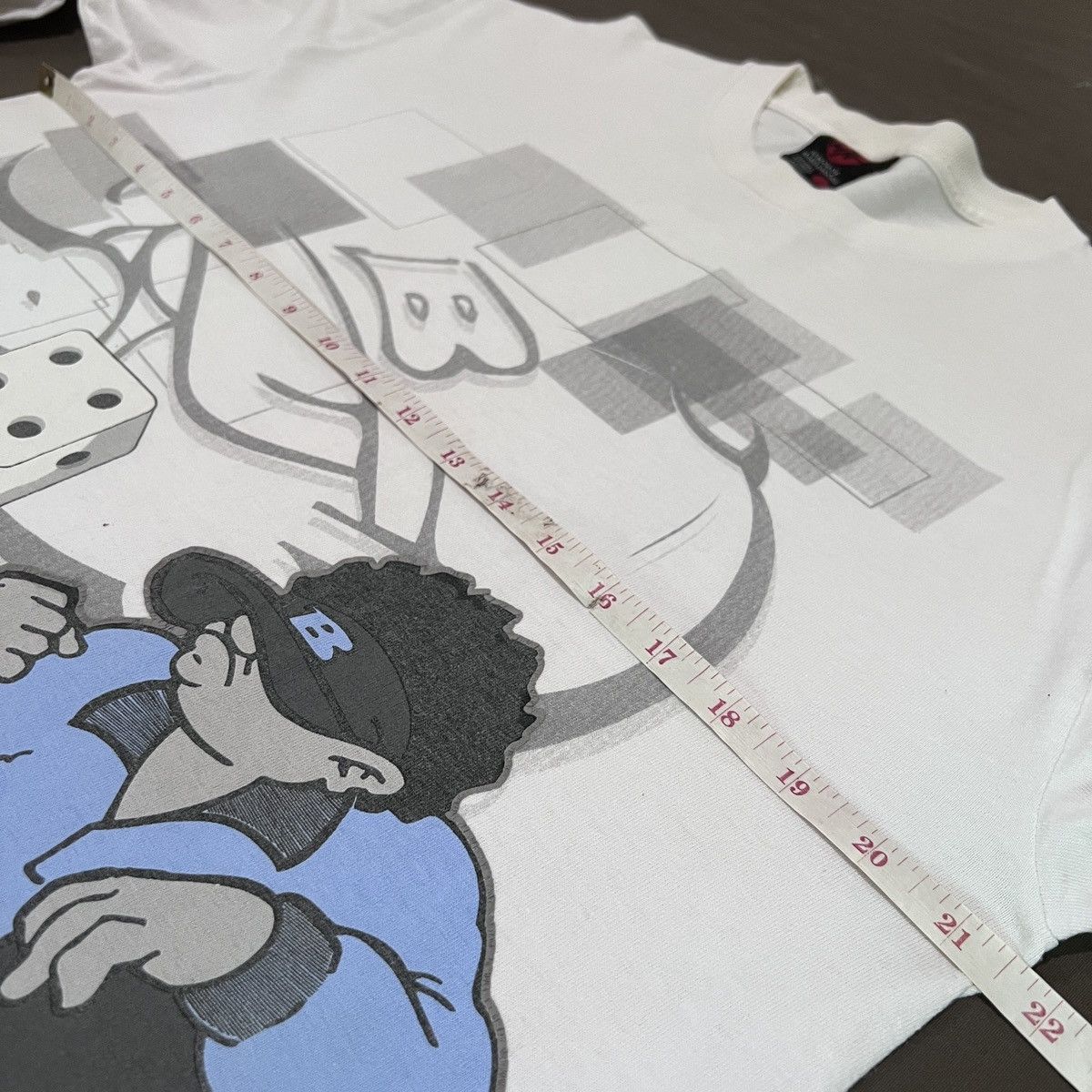 Rap Tees VintageY2K School of Hard Knocks SkateGraphic Fashion Hiphop Size US L / EU 52-54 / 3 - 14 Thumbnail