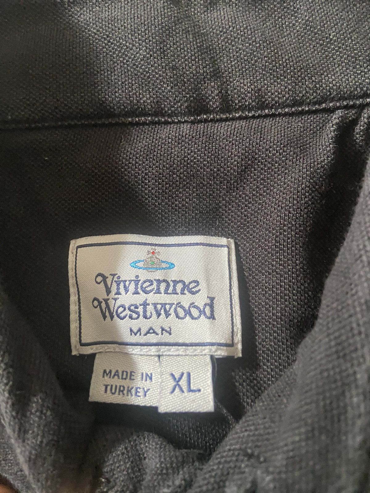 Vivienne Westwood Vivienne Westwood Embroidered Logo Polo Size US XL / EU 56 / 4 - 4 Thumbnail