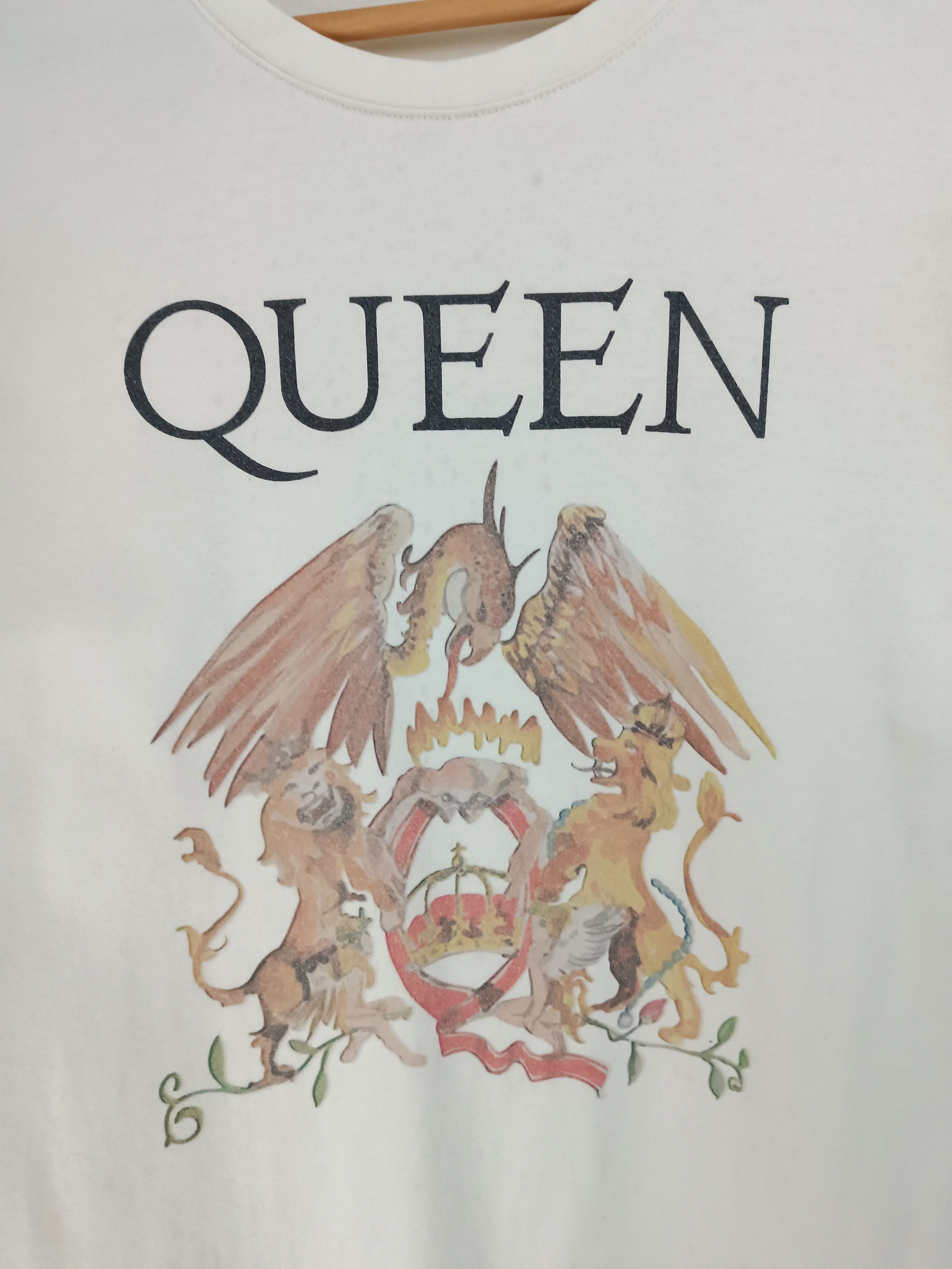Vintage VINTAGE QUEEN FREDDIE MERCURY LOGO TEE zeppelin kiss acdc Size US S / EU 44-46 / 1 - 8 Thumbnail
