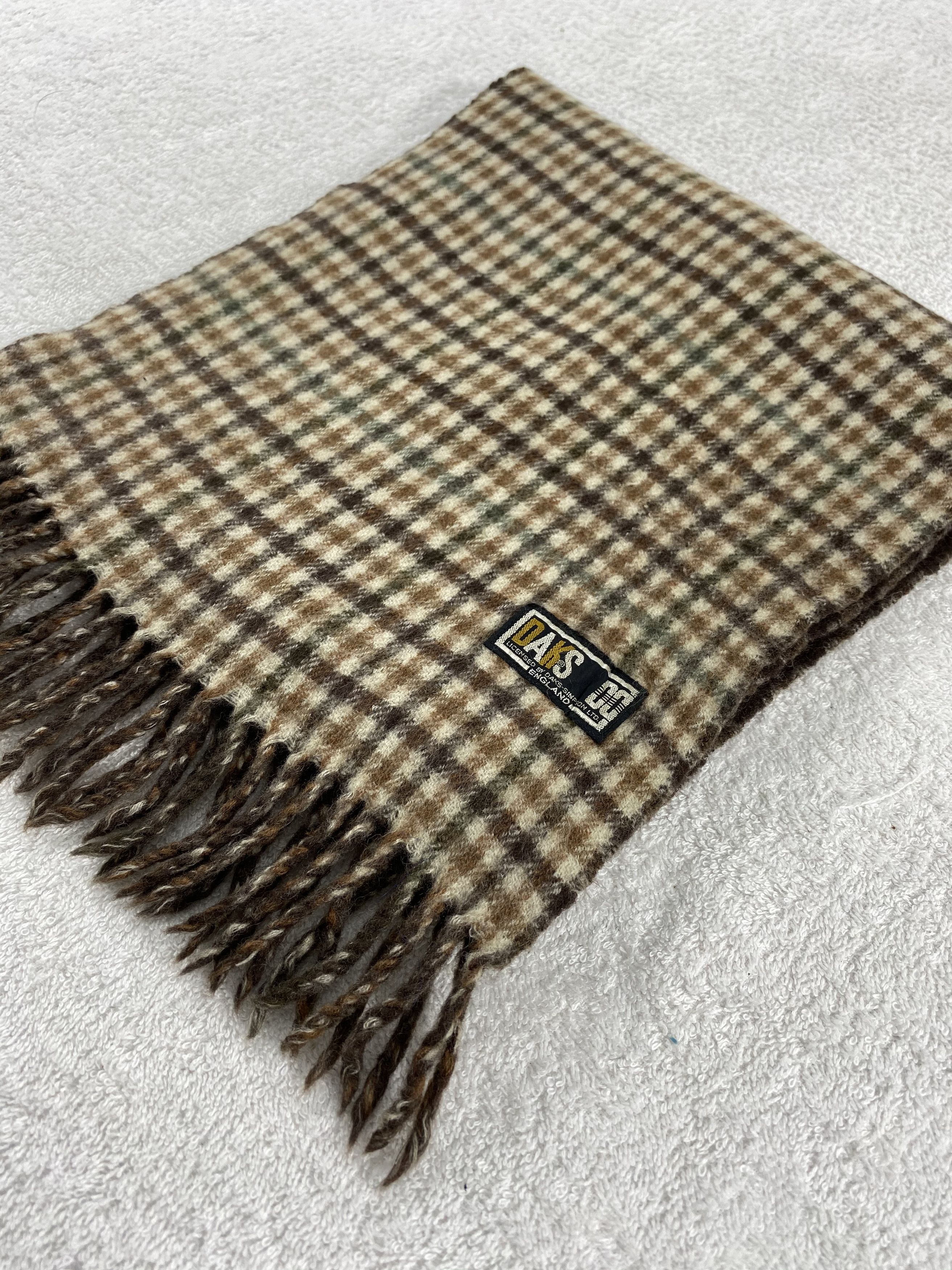 DAKS Vintage Daks Scarf/Muffler/Neckwear MF823 Size ONE SIZE - 3 Thumbnail