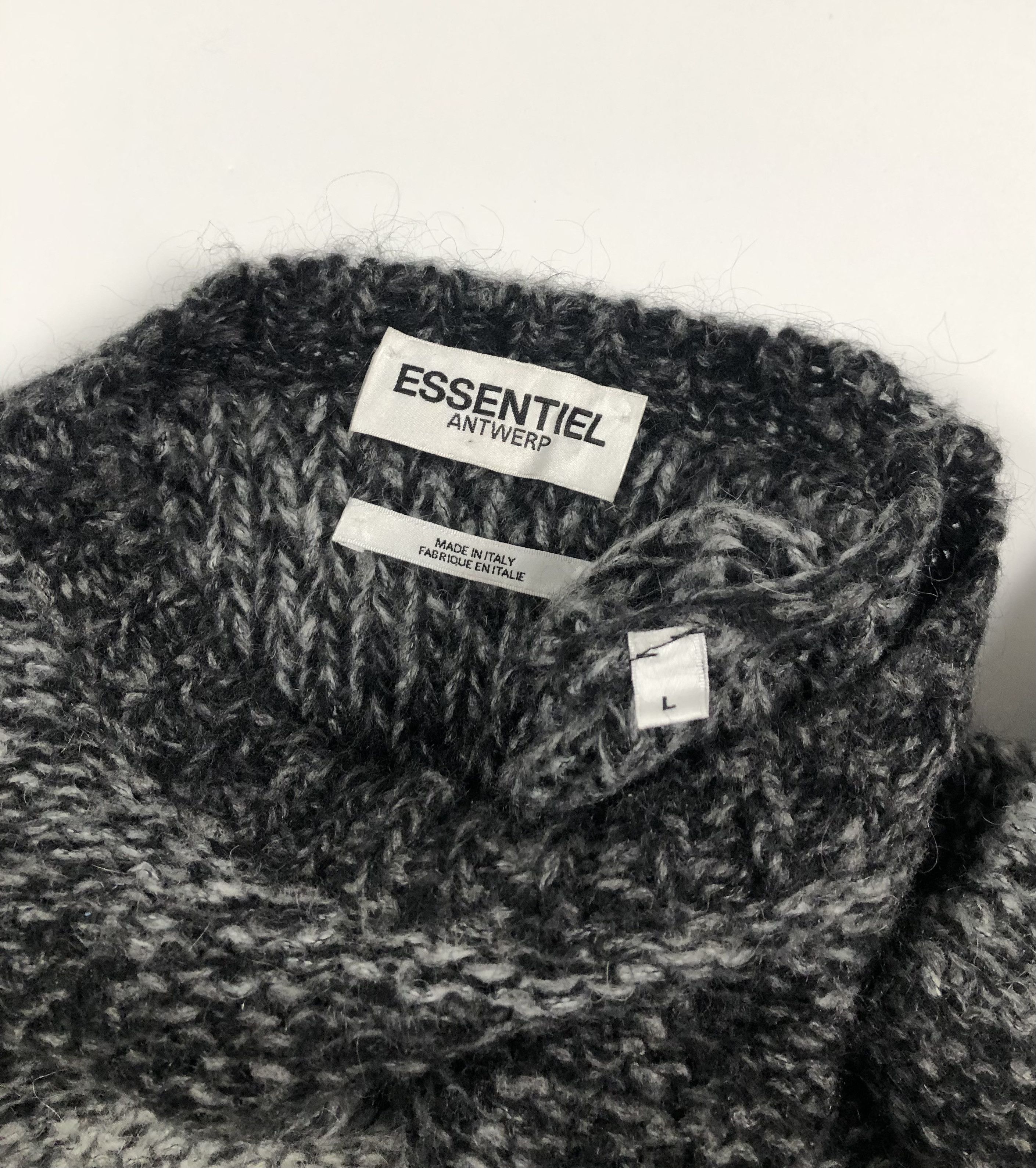 Essentiel Antwerp Essentiel Antwerp Crewneck Mohair Sweater Size L / US 10 / IT 46 - 7 Thumbnail