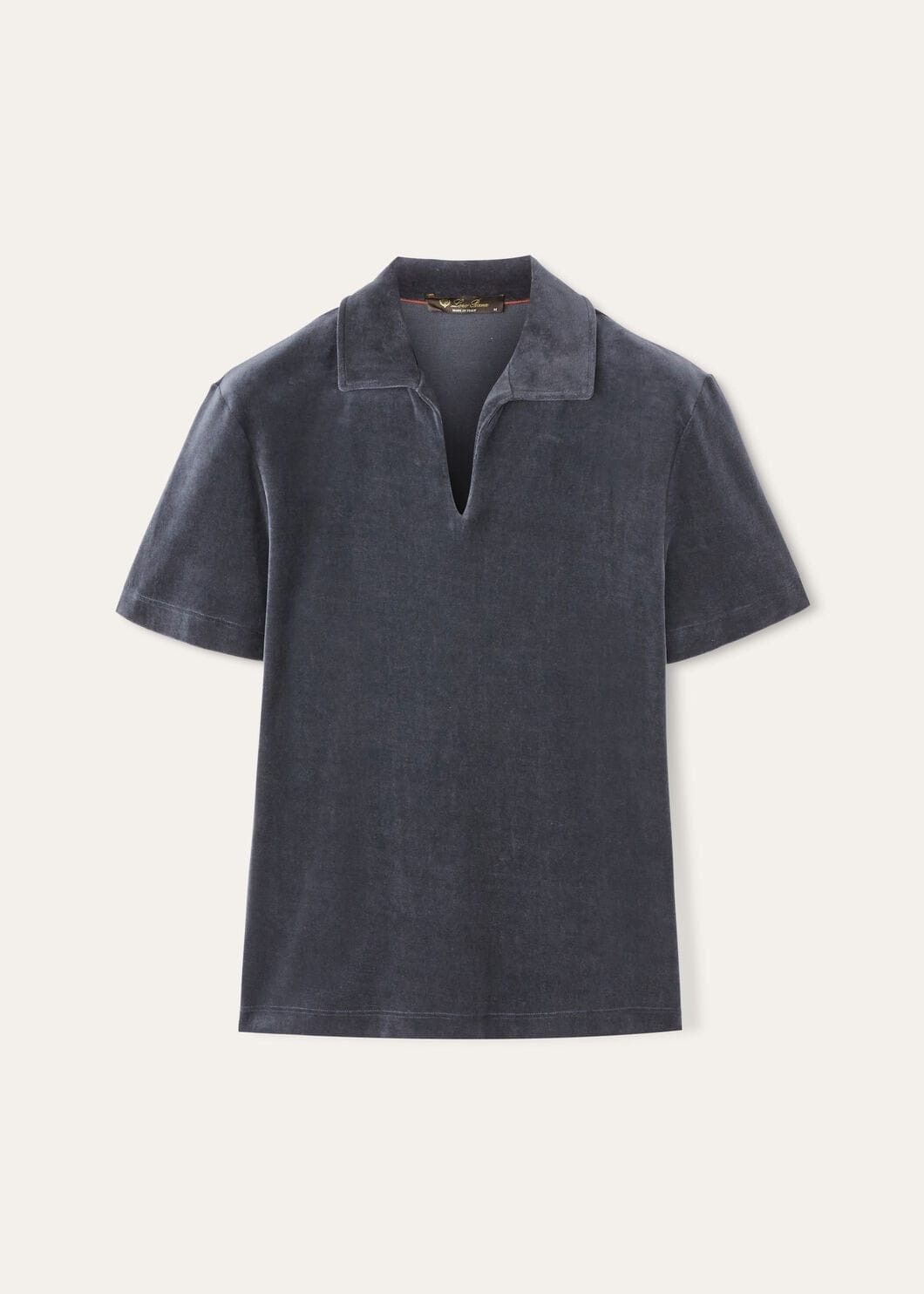 Loro Piana o1w1db10725 FAO6618 Duggia Polo Shirt in Dark Grey Size US M / EU 48-50 / 2 - 1 Thumbnail