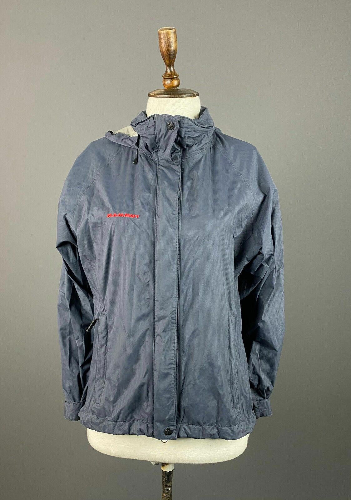 Mammut Mammut Dry Tech Grey Full Zip High Neck Hooded Jacket Size M / US 6-8 / IT 42-44 - 1 Thumbnail