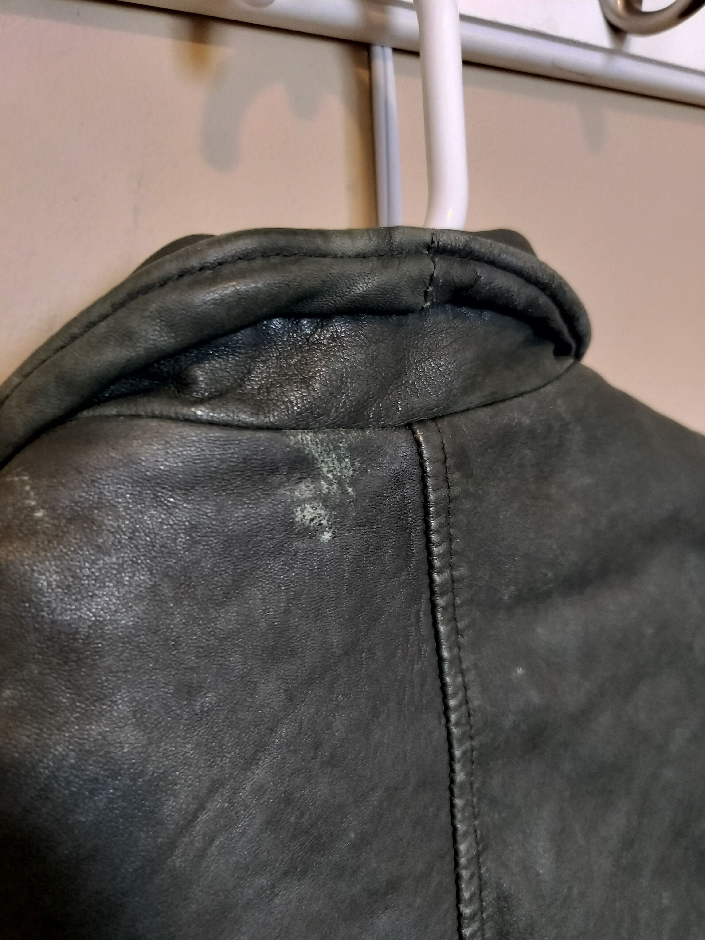 GOOSECRAFT Forest Green Goosecraft Sheep Leather Jacket, Size S Size S / US 4 / IT 40 - 6 Thumbnail
