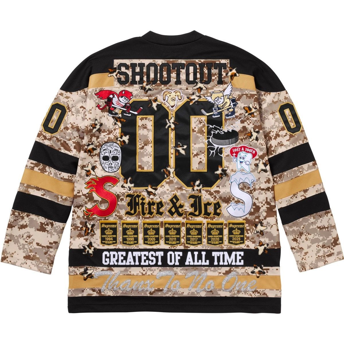 Supreme Fire and Ice Hockey Jersey