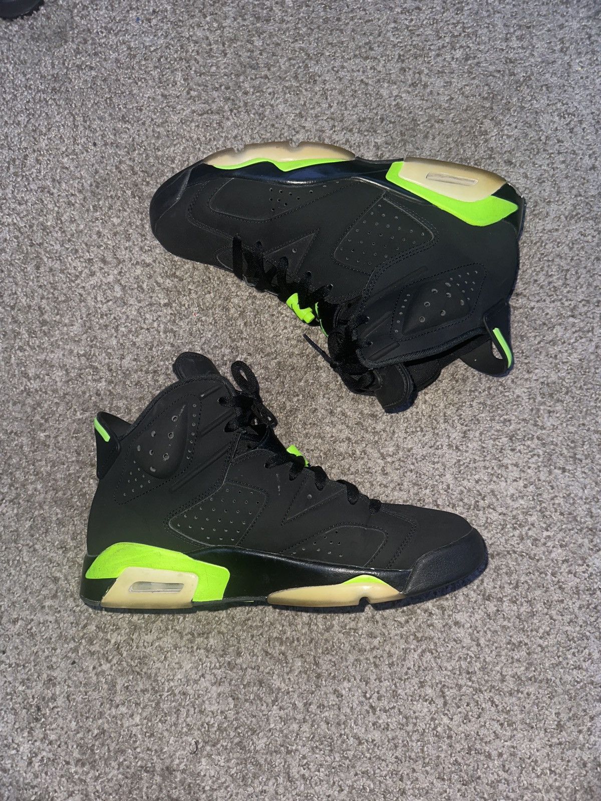 Jordan Brand Jordan 6 Electric Green Size US 10.5 / EU 43-44 - 3 Thumbnail