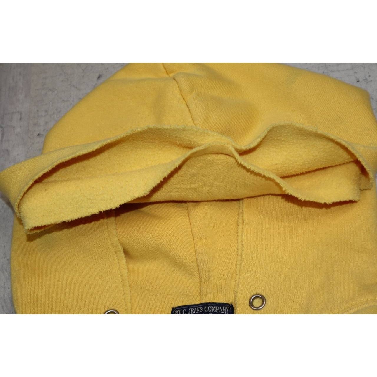 Polo Ralph Lauren Vintage Polo Jeans Co Ralph Lauren Yellow Hoodie Sz XL Size US XL / EU 56 / 4 - 7 Thumbnail