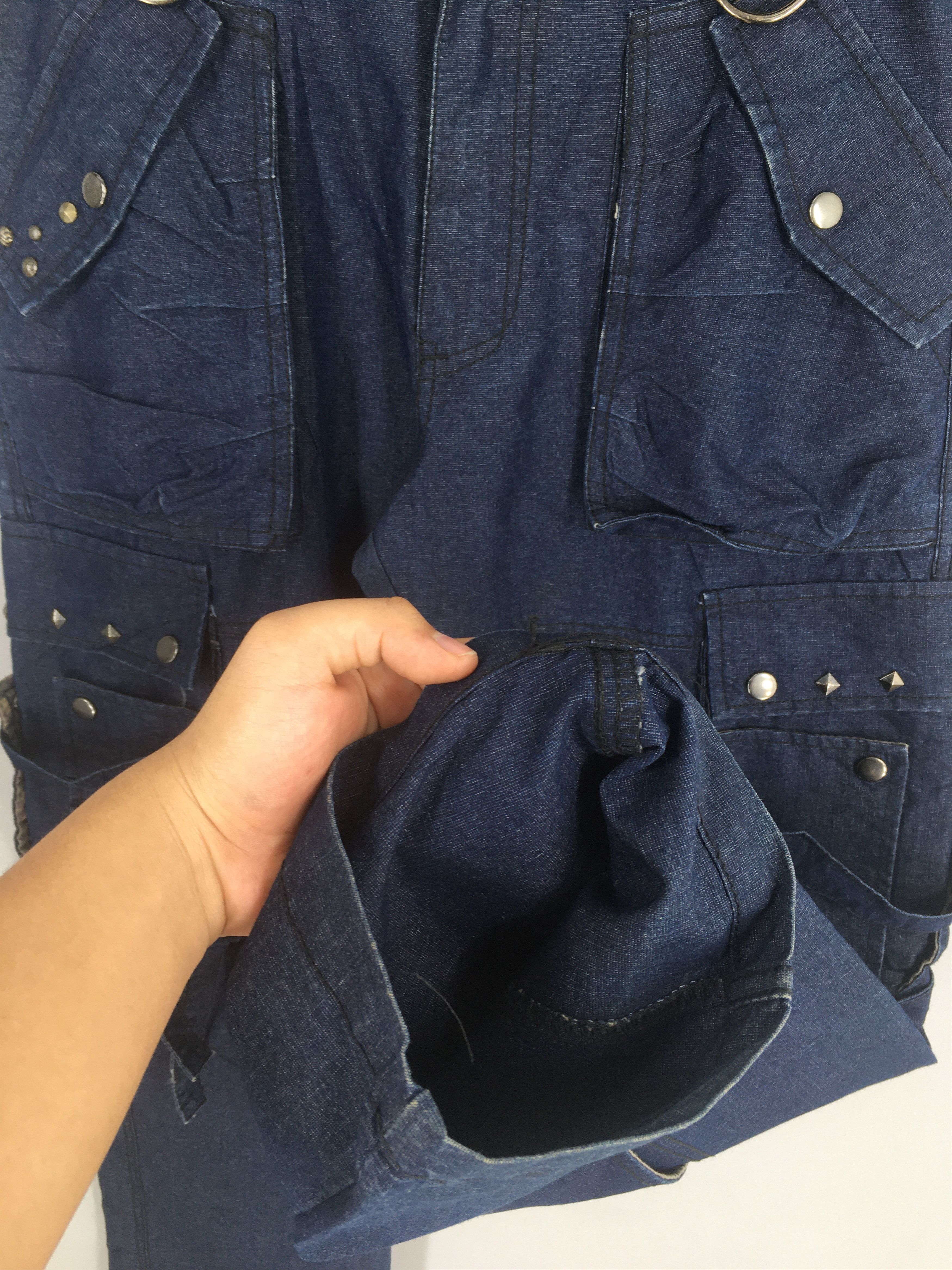 If Six Was Nine Size 30x31 Vintage Japanese Rain Bondage Cargo Pants S158 Size US 30 / EU 46 - 4 Thumbnail