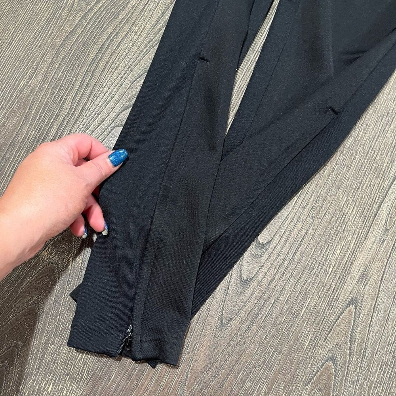 Adidas Adidas Climacool Track Pants Fleece Tapered Leg Elastic XS Size 24" / US 00 / IT 34 - 5 Thumbnail