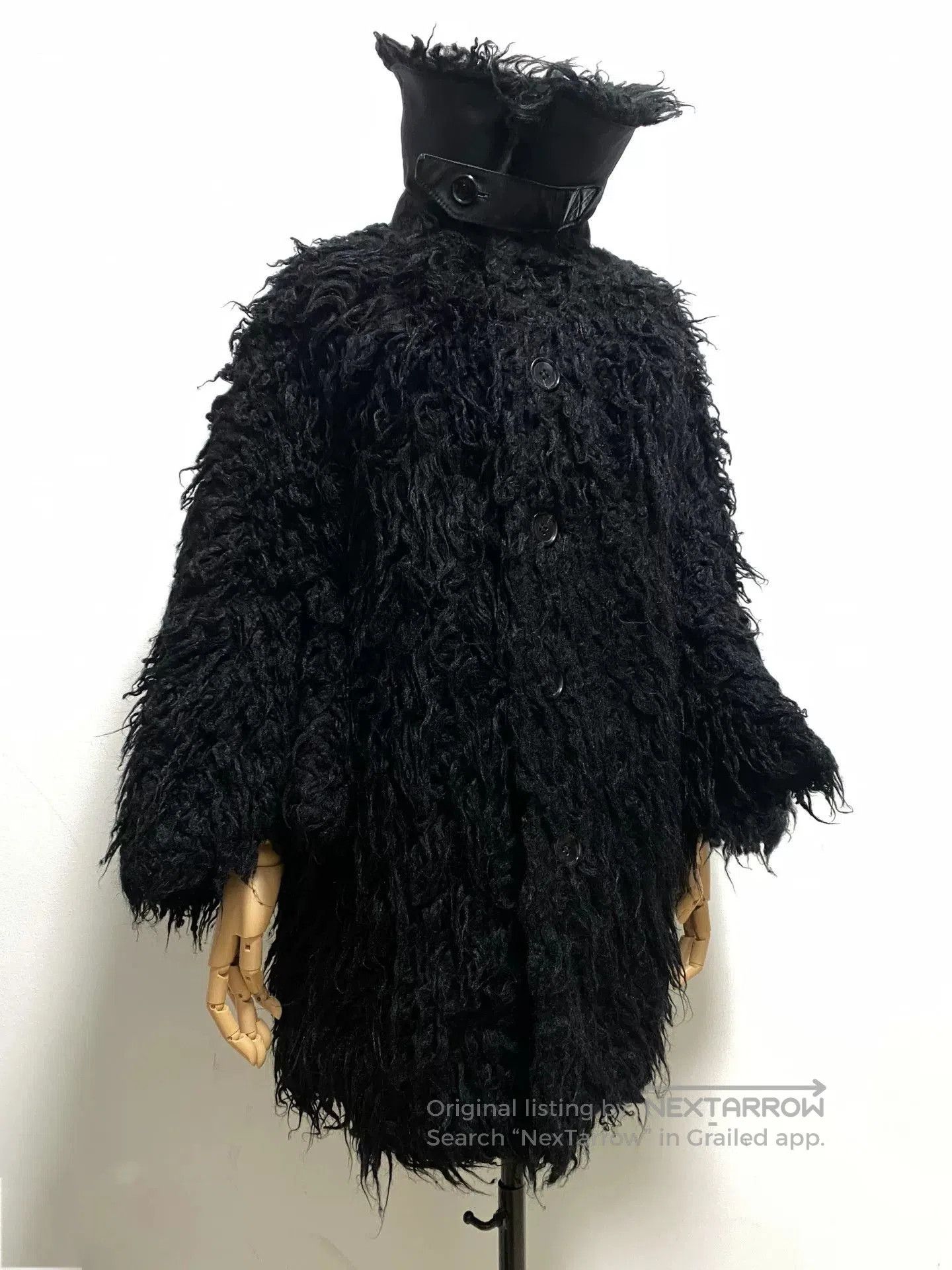 Junya Watanabe junya watanabe black outerwear coat xs size. Size US XS / EU 42 / 0 - 1 Thumbnail