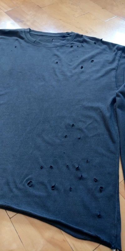 Vintage Custom Distressed Shirt w Guns n' Roses Boxy Alt Goth opium Size US L / EU 52-54 / 3 - 6 Thumbnail