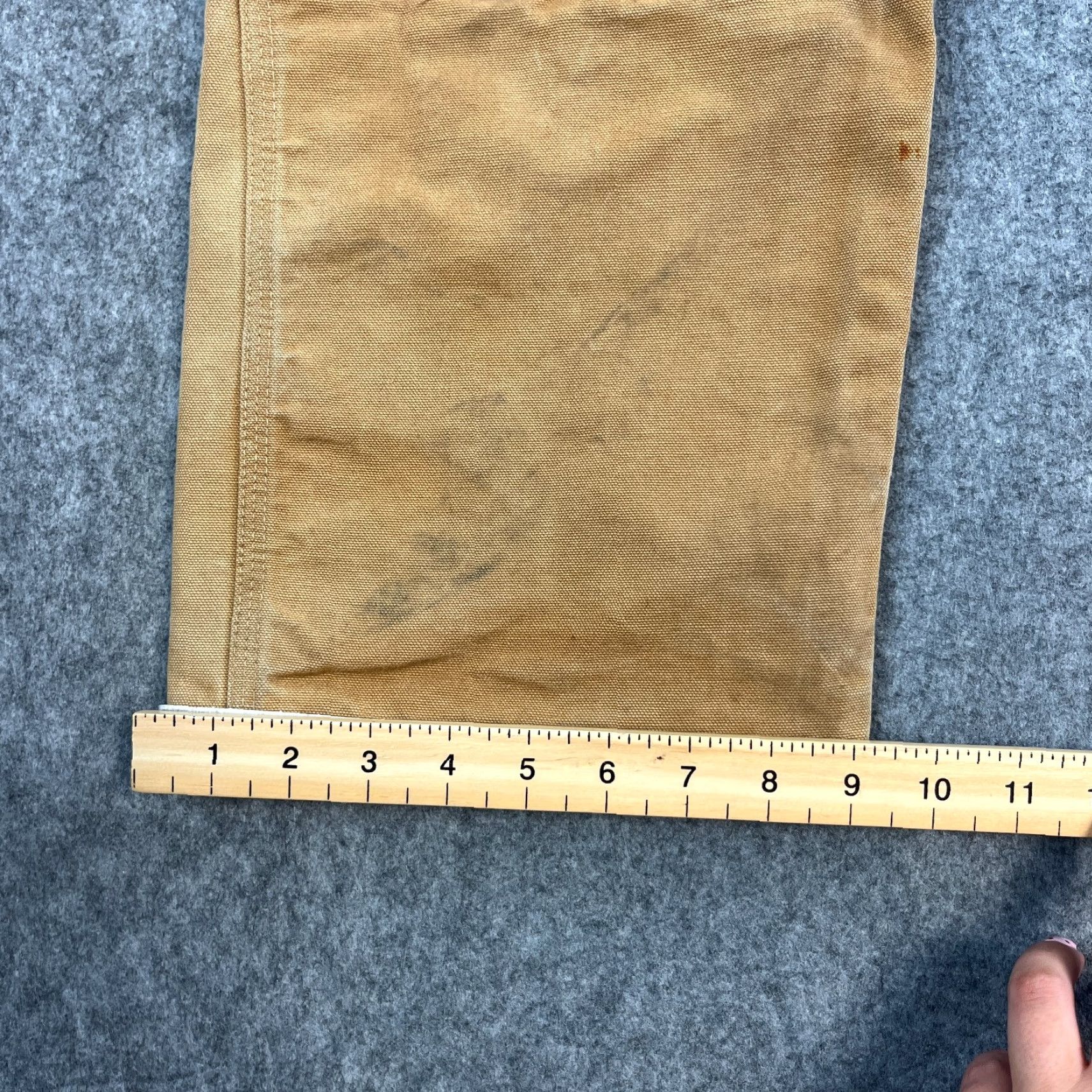 Carhartt Vintage Carhartt Mens Jeans Relaxed Baggy Carpenter 34 32 Double Knee Canvas USA Jeans Mens 34 Size US 34 / EU 50 - 3 Thumbnail
